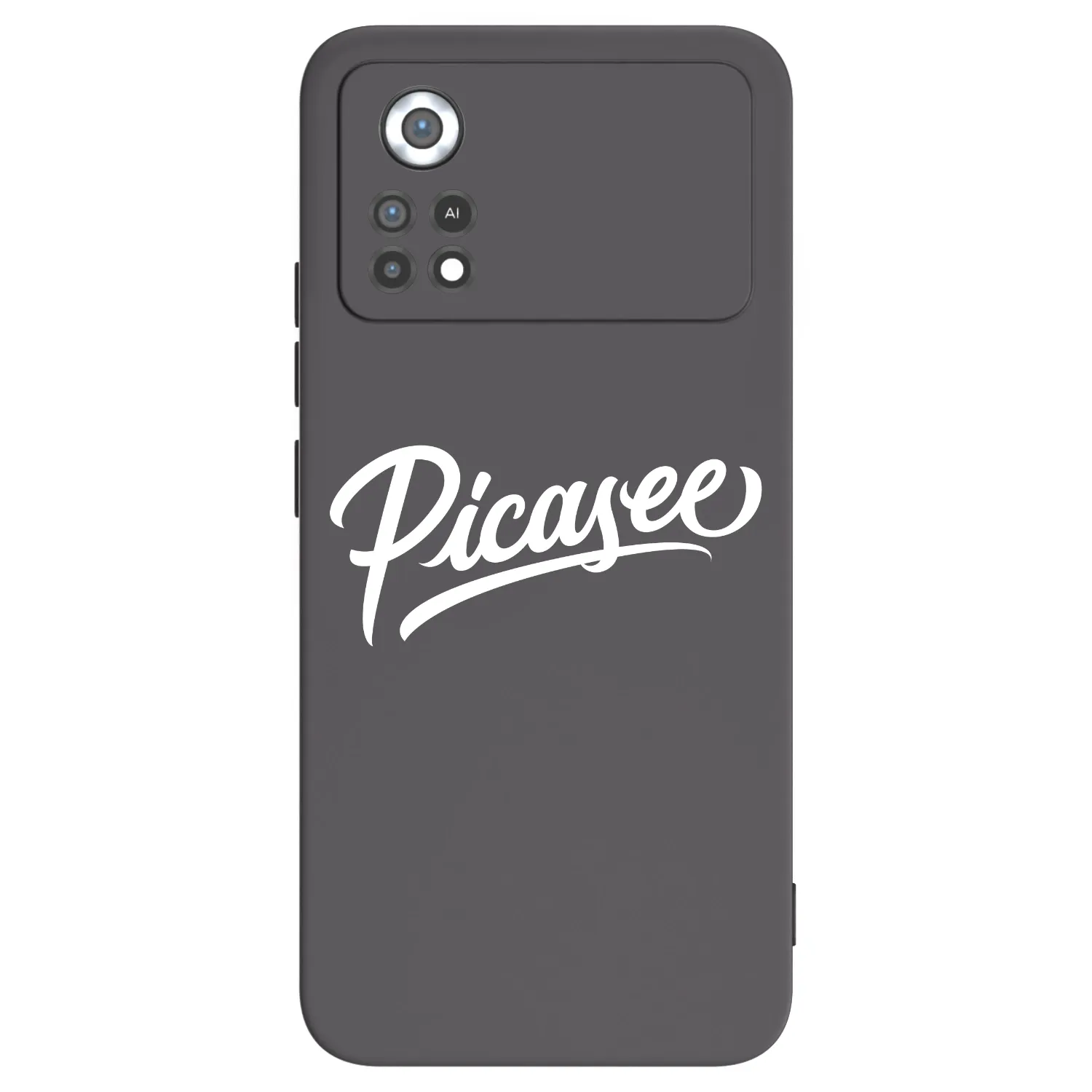 Picasee silikonový černý obal pro Xiaomi Poco X4 Pro 5G - Picasee - old logo - white