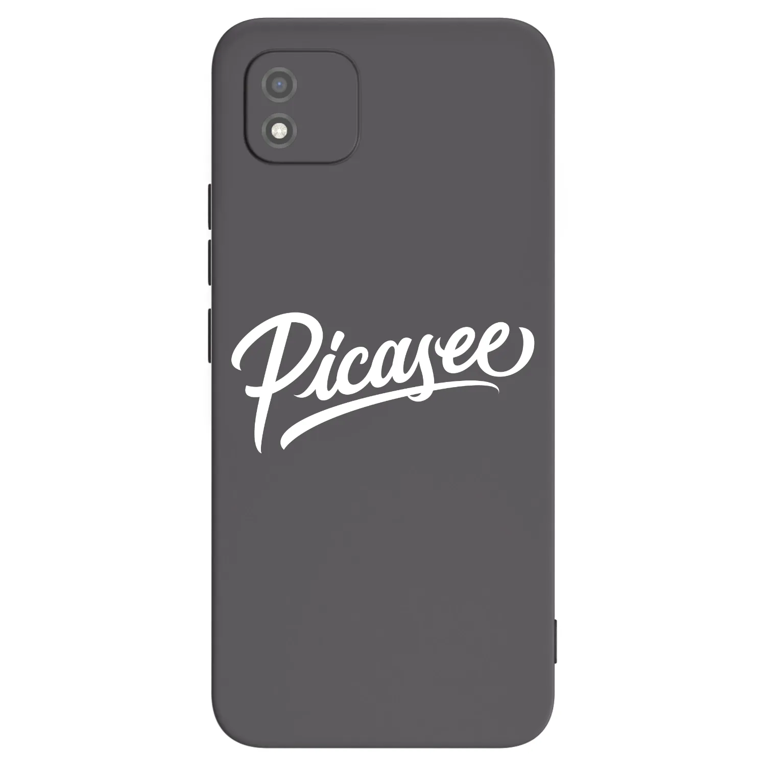 Picasee silikonový černý obal pro Realme C11 (2021) - Picasee - old logo - white