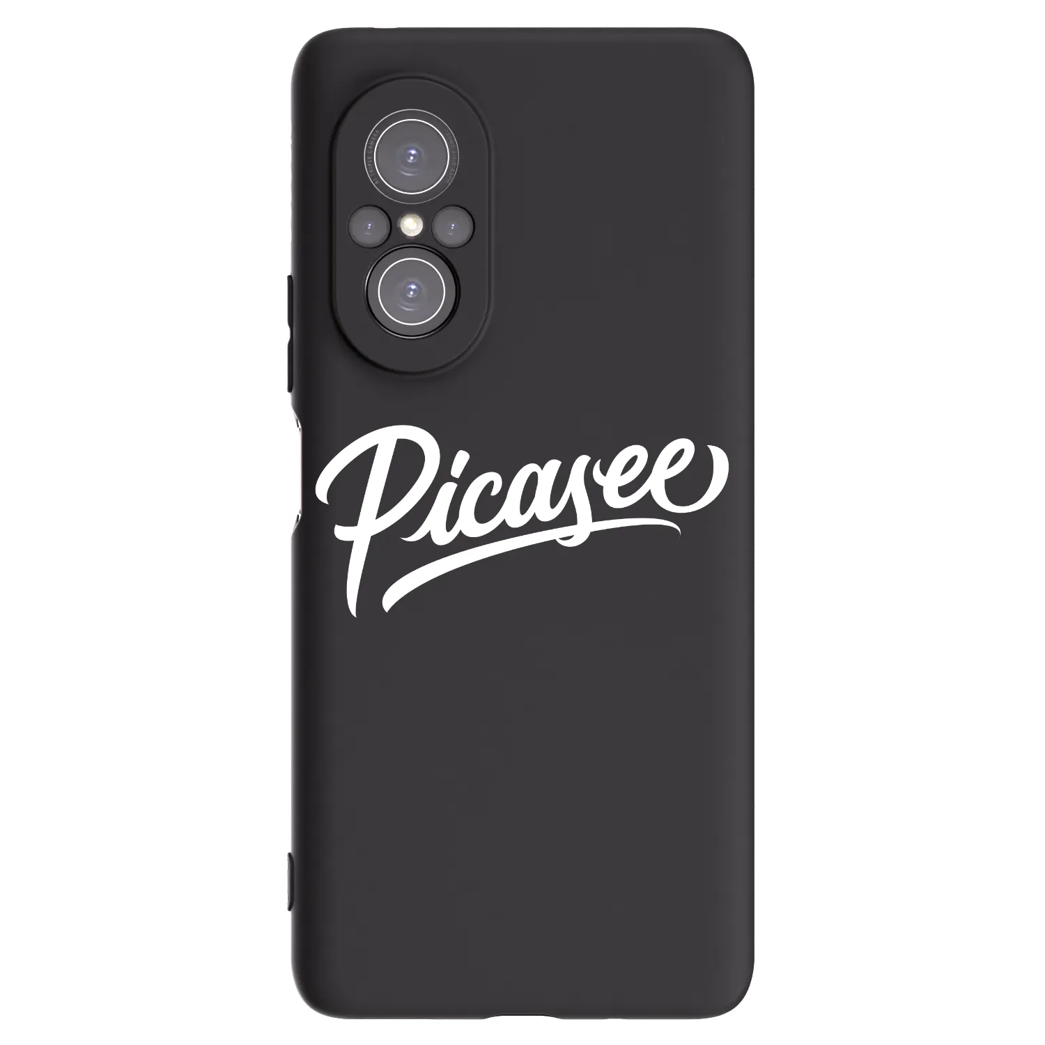 Picasee silikonový černý obal pro Huawei Nova 9 SE - Picasee - old logo - white