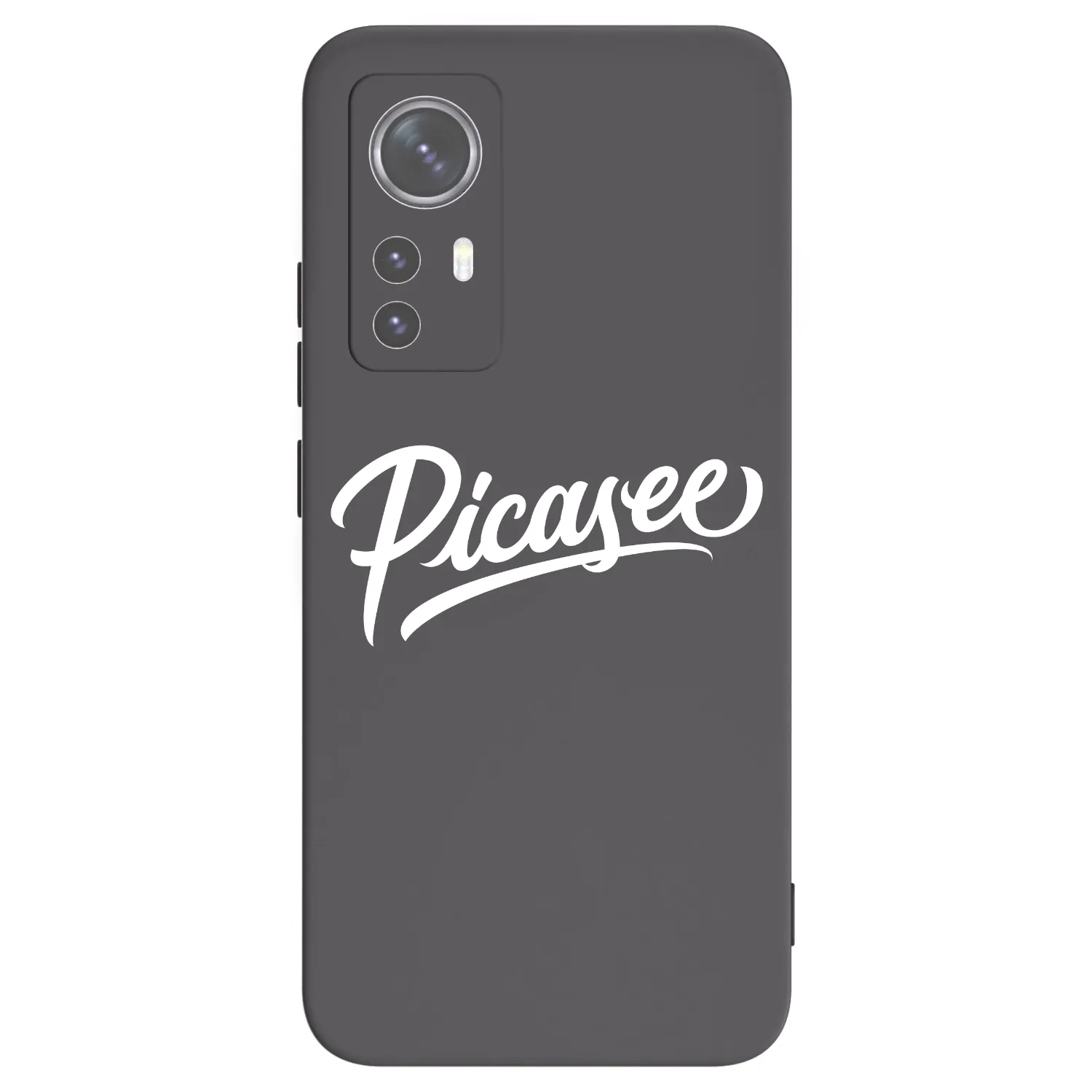 Picasee silikonový černý obal pro Xiaomi 12 - Picasee - old logo - white