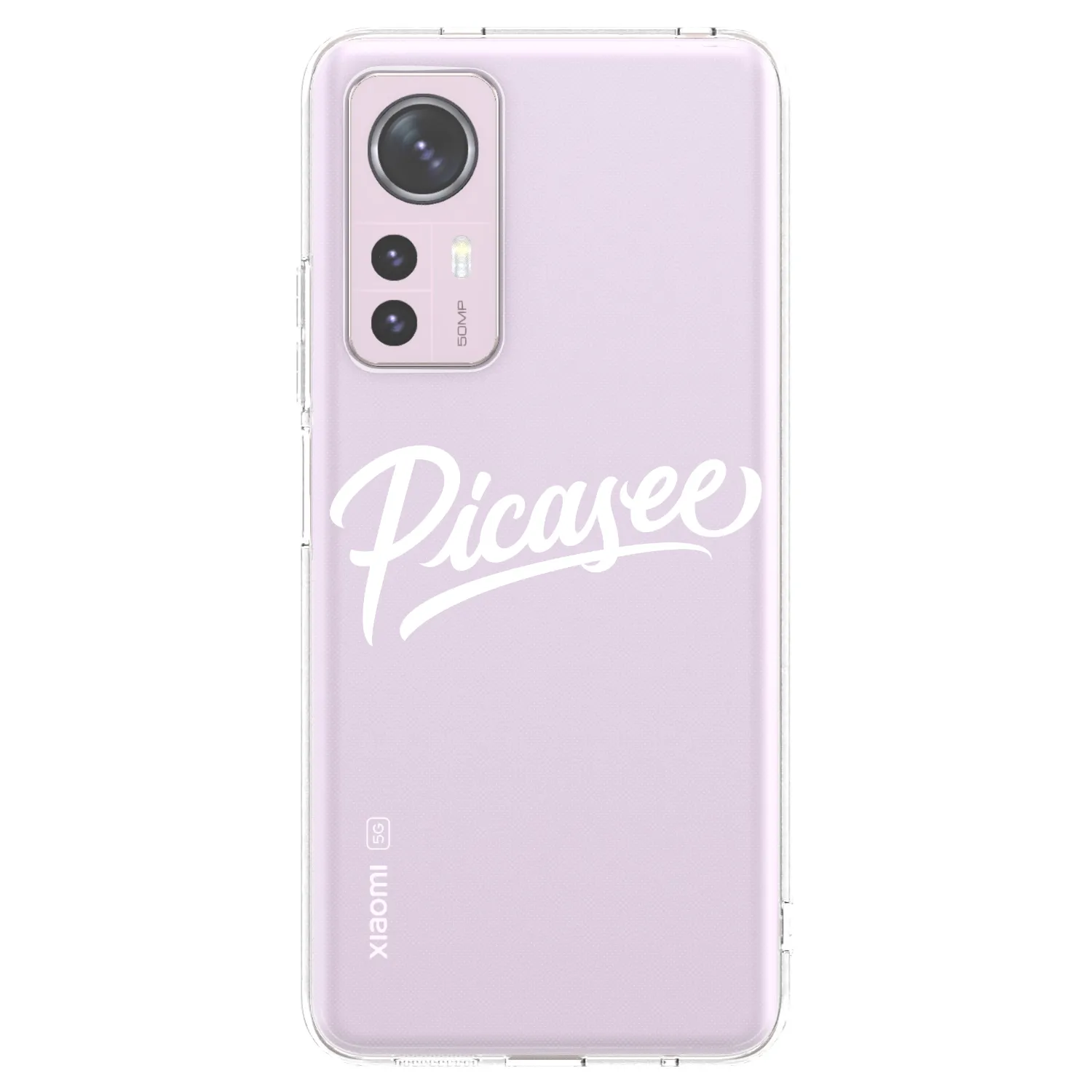 Picasee silikonový průhledný obal pro Xiaomi 12 - Picasee - old logo - white
