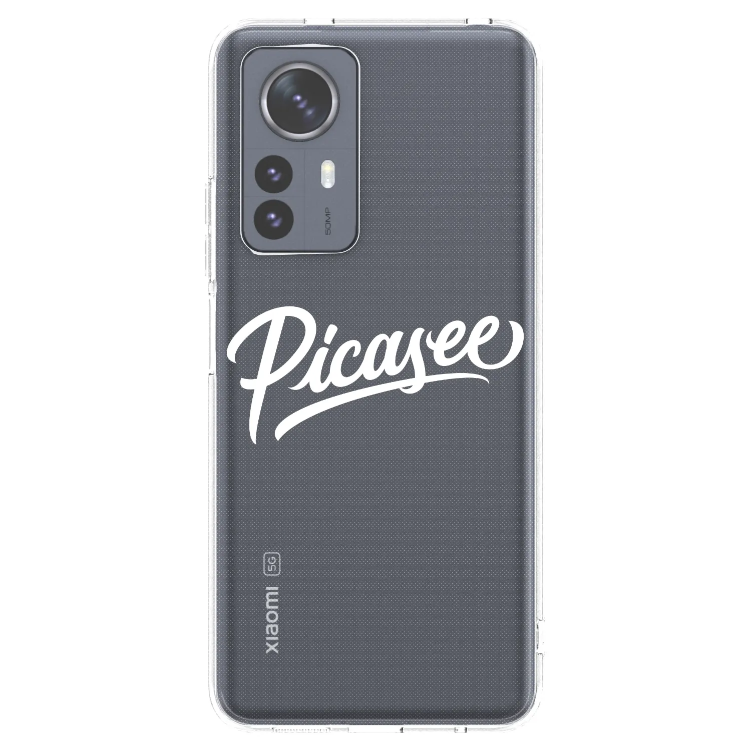 Picasee silikonový průhledný obal pro Xiaomi 12 Pro - Picasee - old logo - white