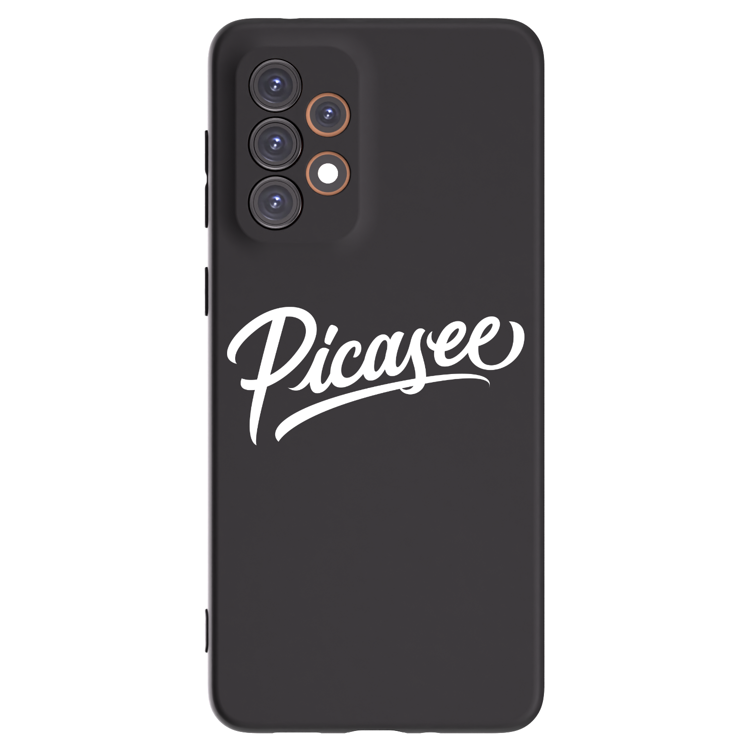 Picasee silikonový černý obal pro Samsung Galaxy A33 5G A336 - Picasee - old logo - white