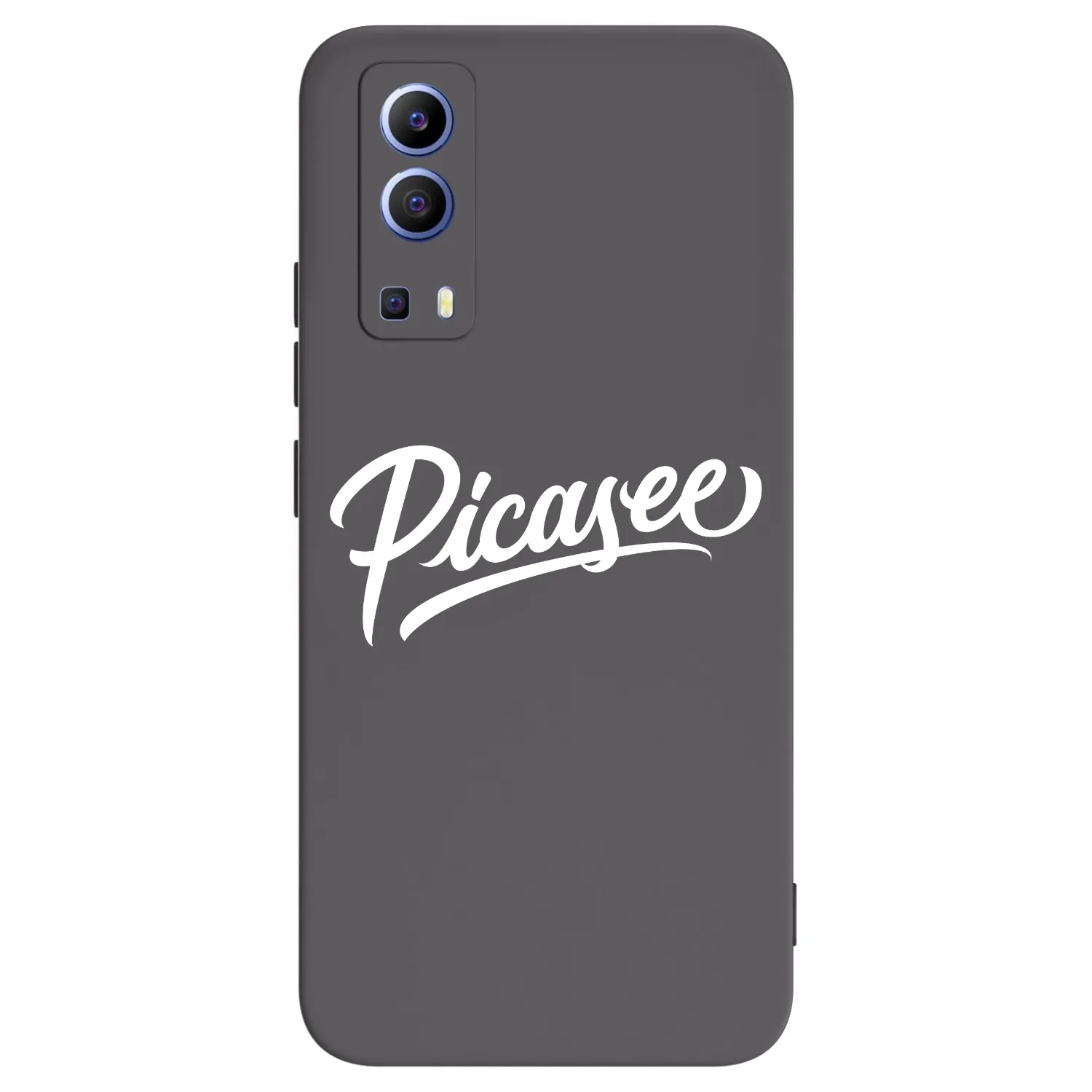 Picasee silikonový černý obal pro Vivo Y52 5G - Picasee - old logo - white