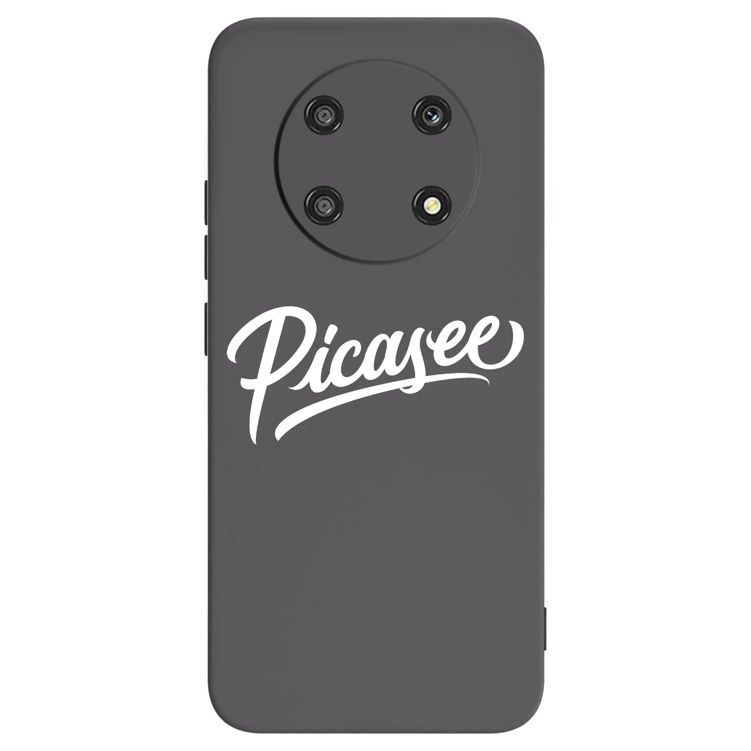 Picasee silikonový černý obal pro Honor Magic4 Lite 5G - Picasee - old logo - white