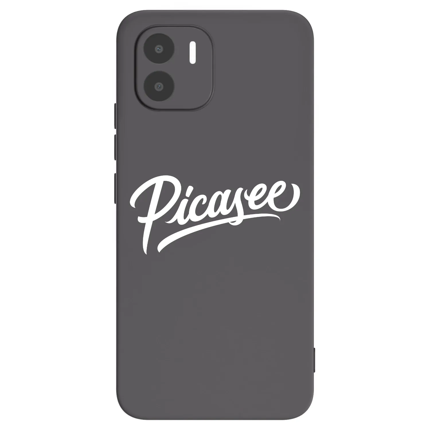 Picasee silikonový černý obal pro Xiaomi Redmi A1 - Picasee - old logo - white