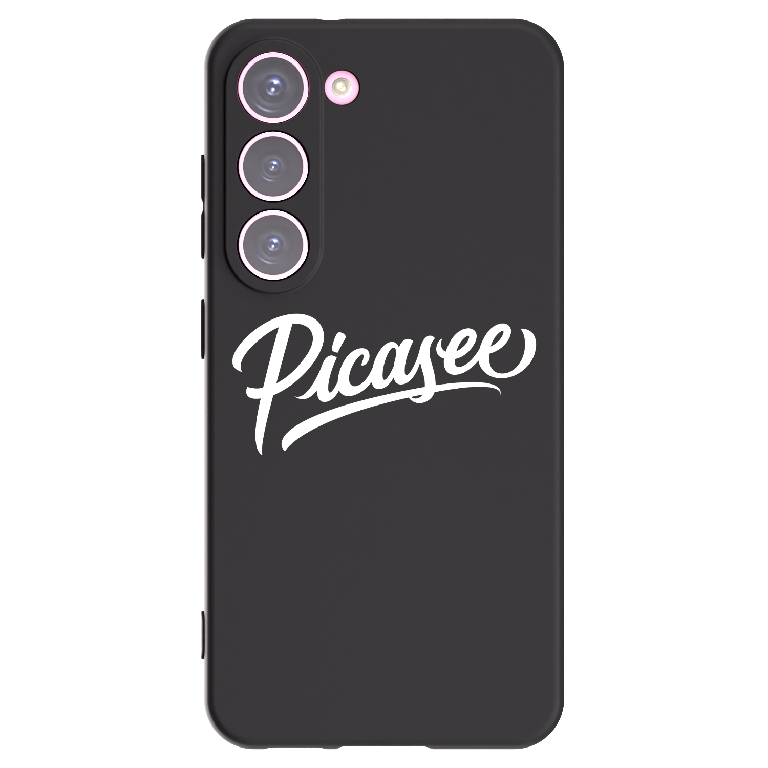 Picasee silikonový černý obal pro Samsung Galaxy S23 5G - Picasee - old logo - white