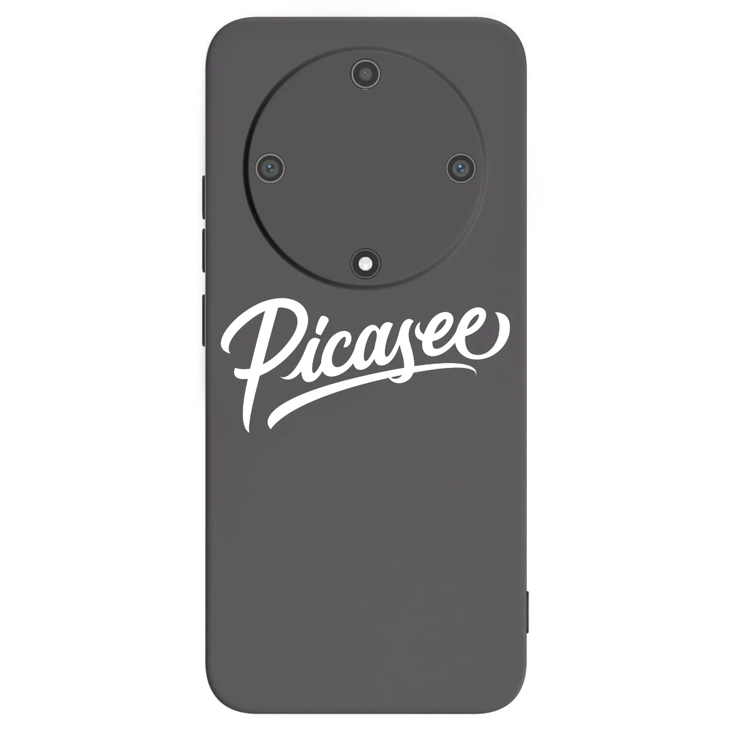 Picasee silikonový černý obal pro Honor Magic5 Lite 5G - Picasee - old logo - white