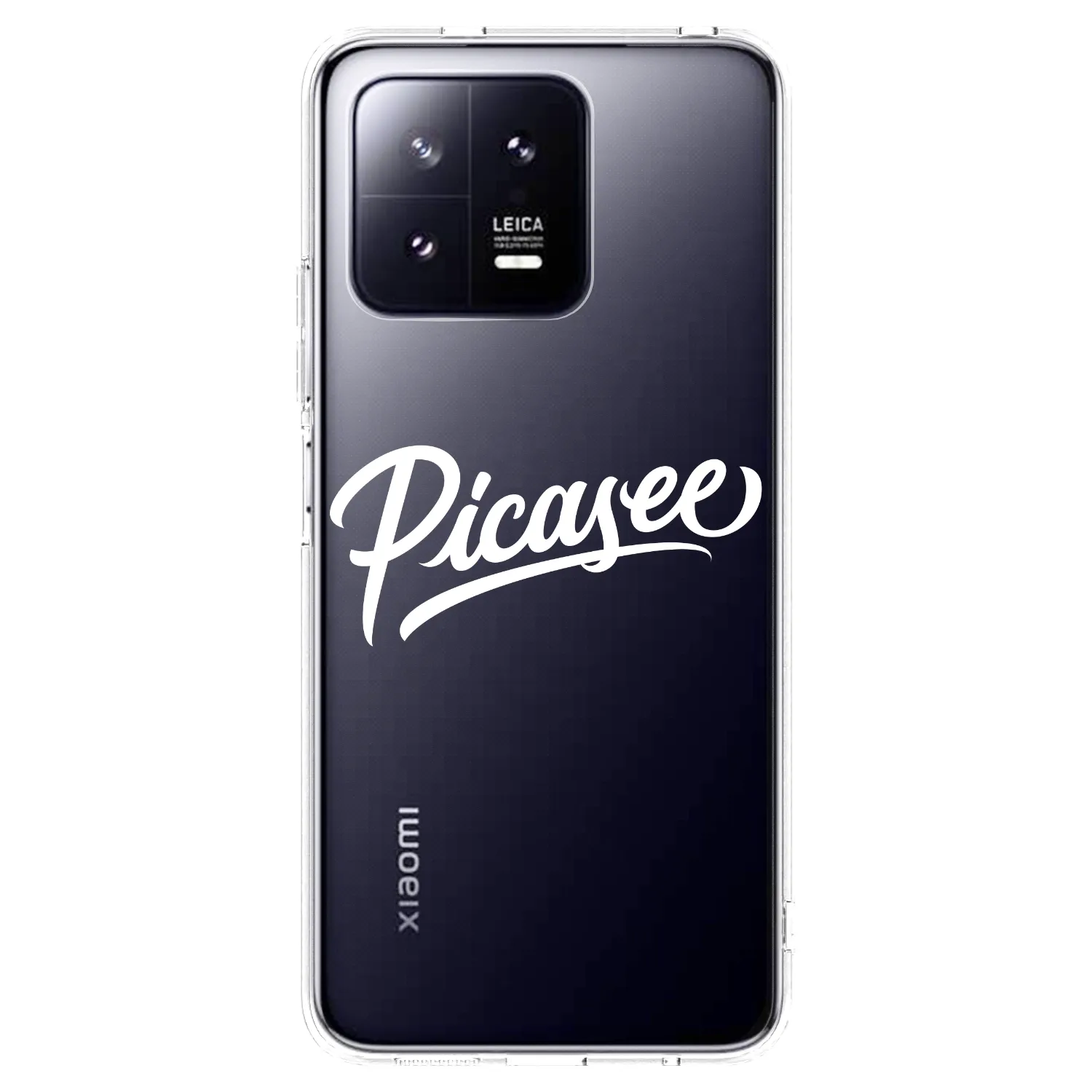 Picasee silikonový průhledný obal pro Xiaomi 13 Pro - Picasee - old logo - white