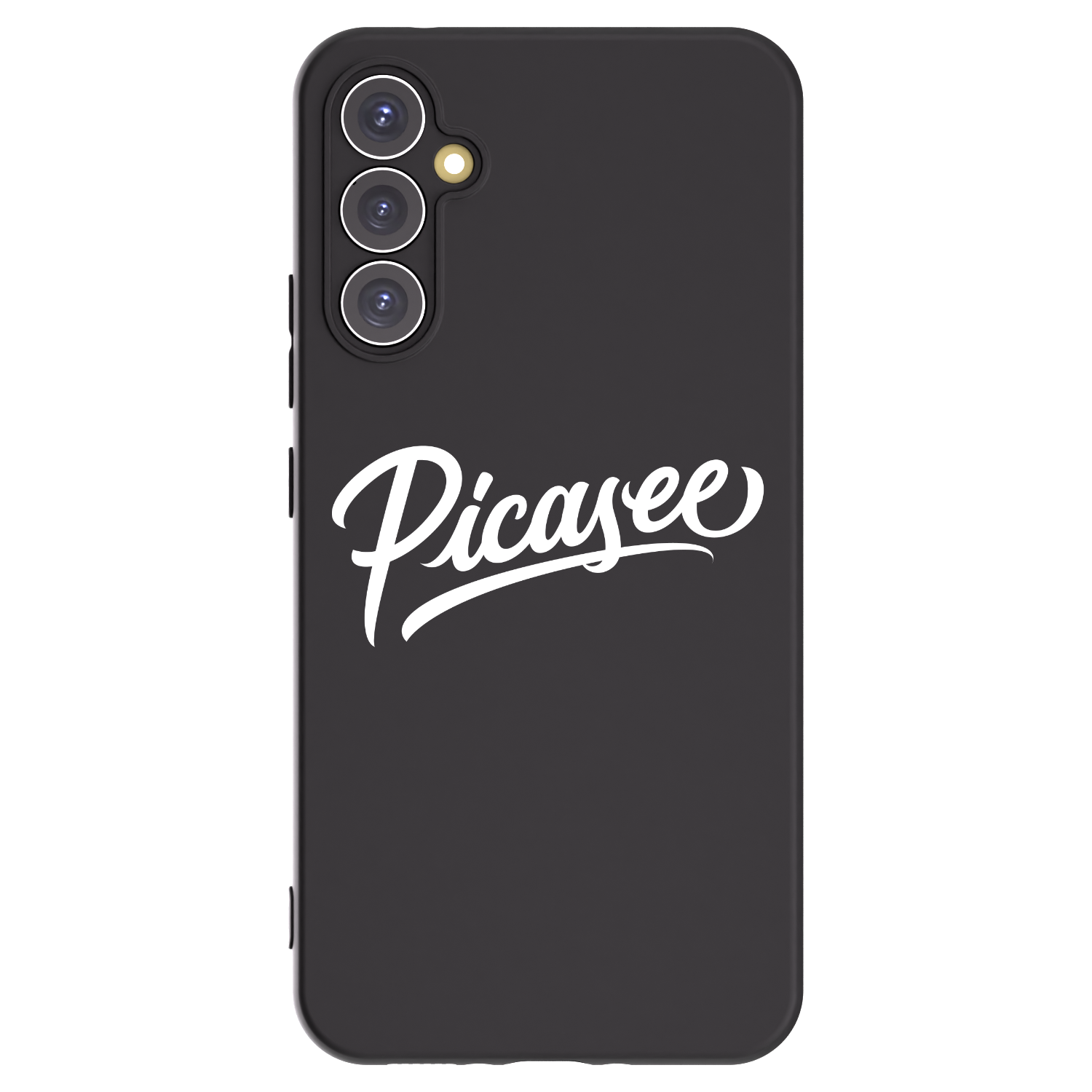 Picasee silikonový černý obal pro Samsung Galaxy A34 5G A346B - Picasee - old logo - white