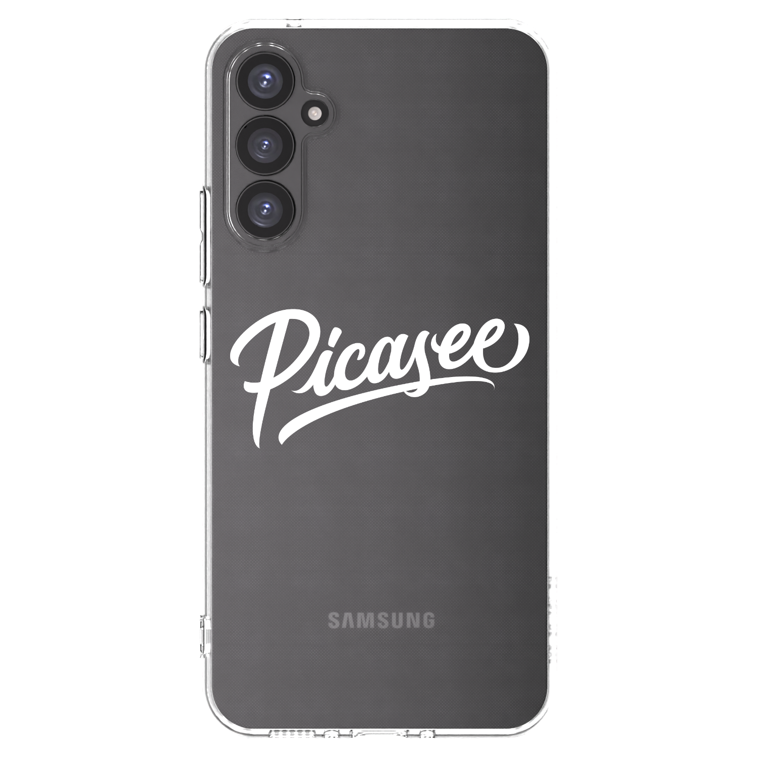 Picasee silikonový průhledný obal pro Samsung Galaxy A34 5G A346B - Picasee - old logo - white