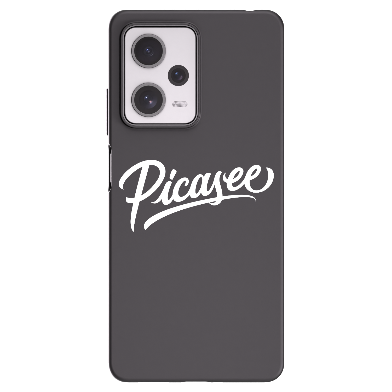 Picasee silikonový černý obal pro Xiaomi Redmi Note 12 Pro+ 5G - Picasee - old logo - white