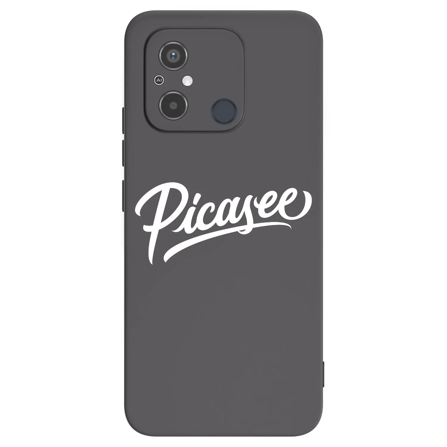 Picasee silikonový černý obal pro Xiaomi Redmi 12C - Picasee - old logo - white