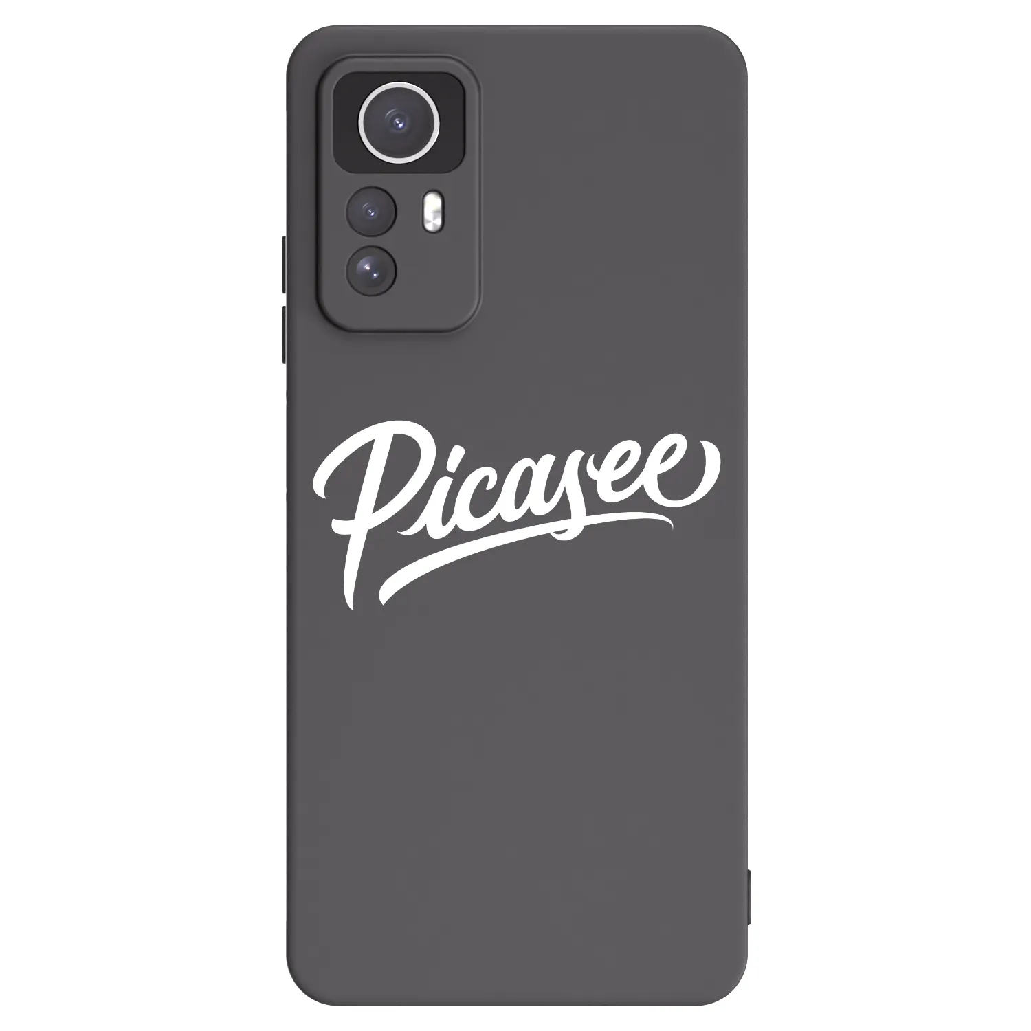 Picasee silikonový černý obal pro Xiaomi Redmi Note 12S - Picasee - old logo - white