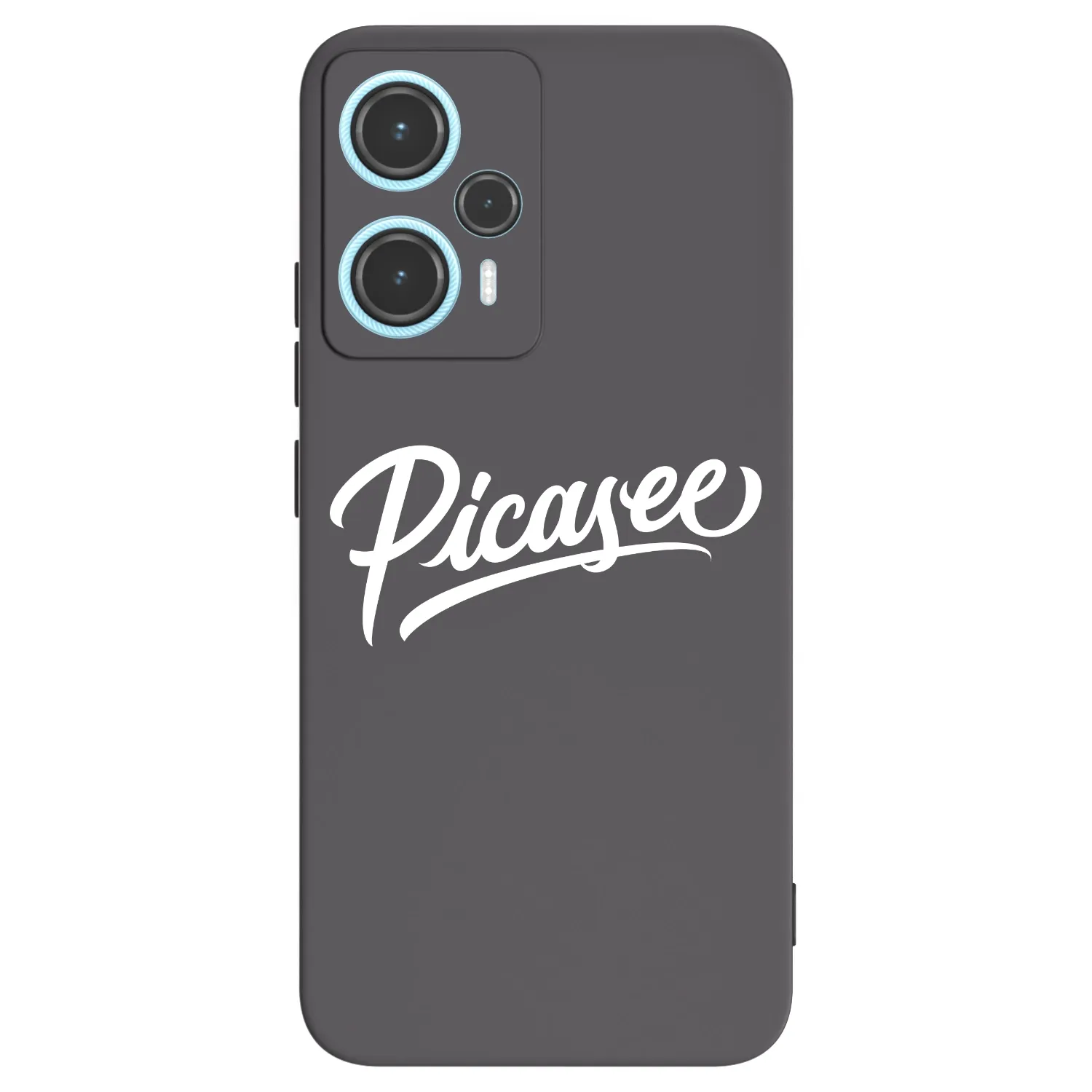 Picasee silikonový černý obal pro Xiaomi Poco F5 - Picasee - old logo - white