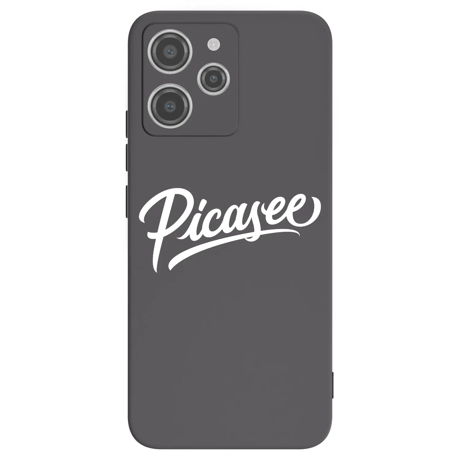 Picasee silikonový černý obal pro Xiaomi Redmi 12 4G - Picasee - old logo - white