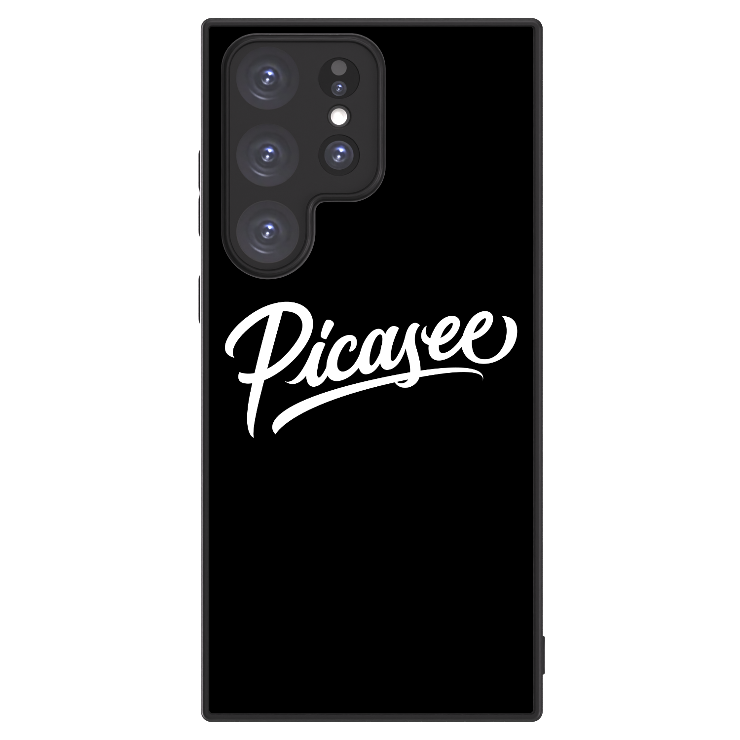 Picasee ULTIMATE CASE PowerShare pro Samsung Galaxy S23 Ultra 5G - Picasee - old logo - white