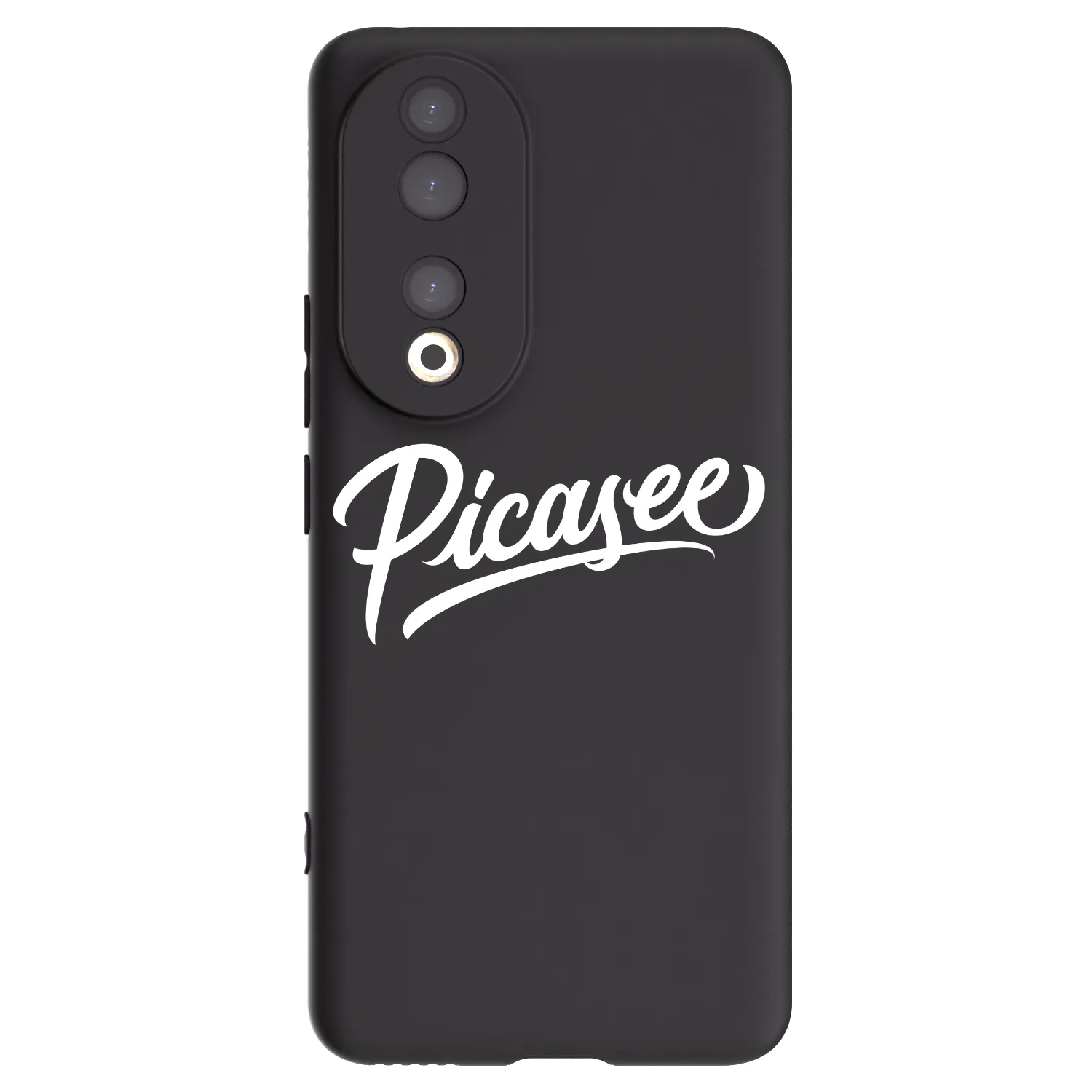 Picasee silikonový černý obal pro Honor 90 5G - Picasee - old logo - white