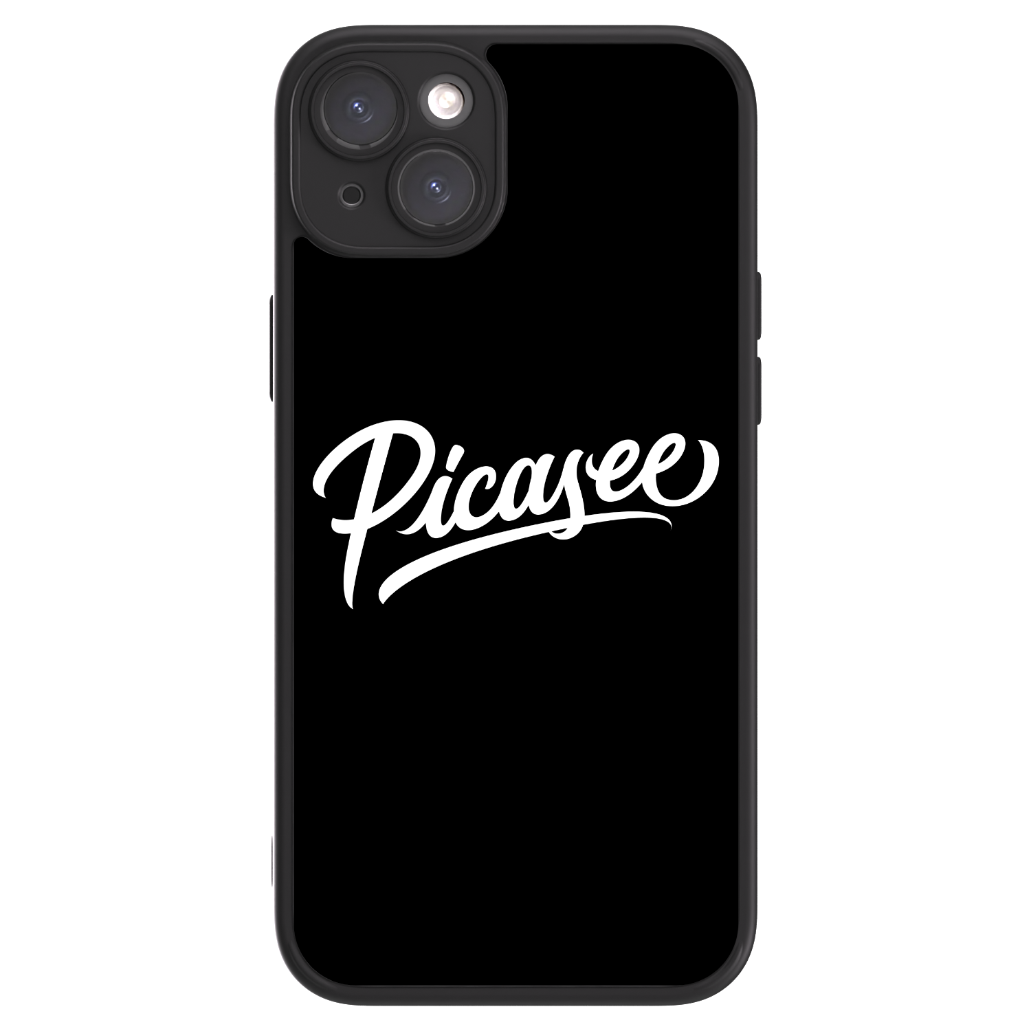 Picasee ULTIMATE CASE pro Apple iPhone 15 Plus - Picasee - old logo - white