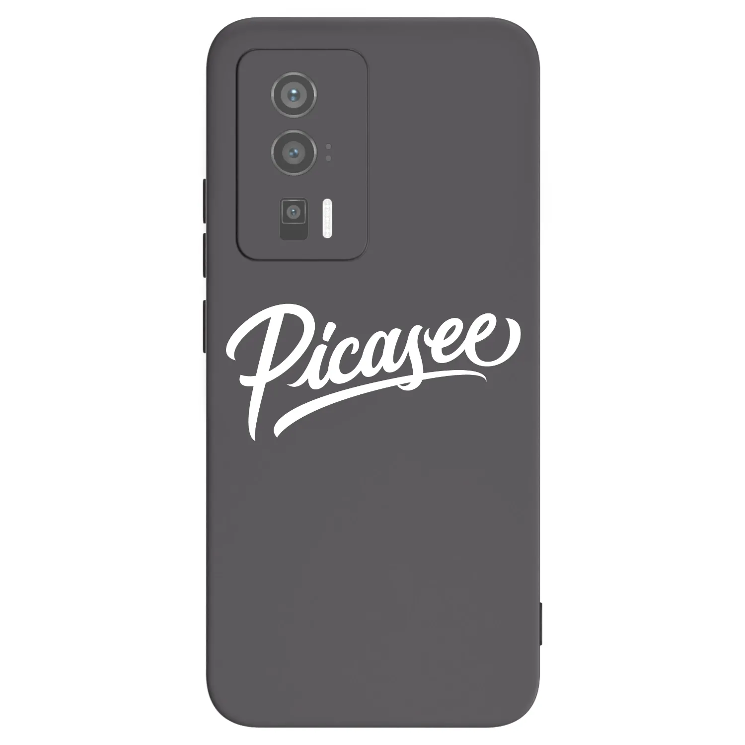 Picasee silikonový černý obal pro Xiaomi Poco F5 Pro 5G - Picasee - old logo - white