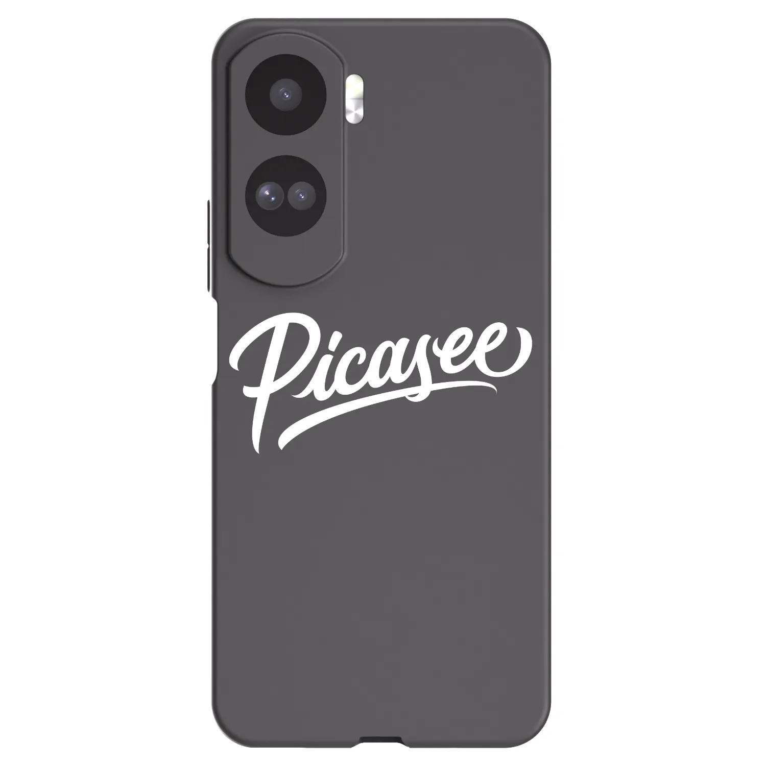 Picasee silikonový černý obal pro Honor 90 Lite 5G - Picasee - old logo - white