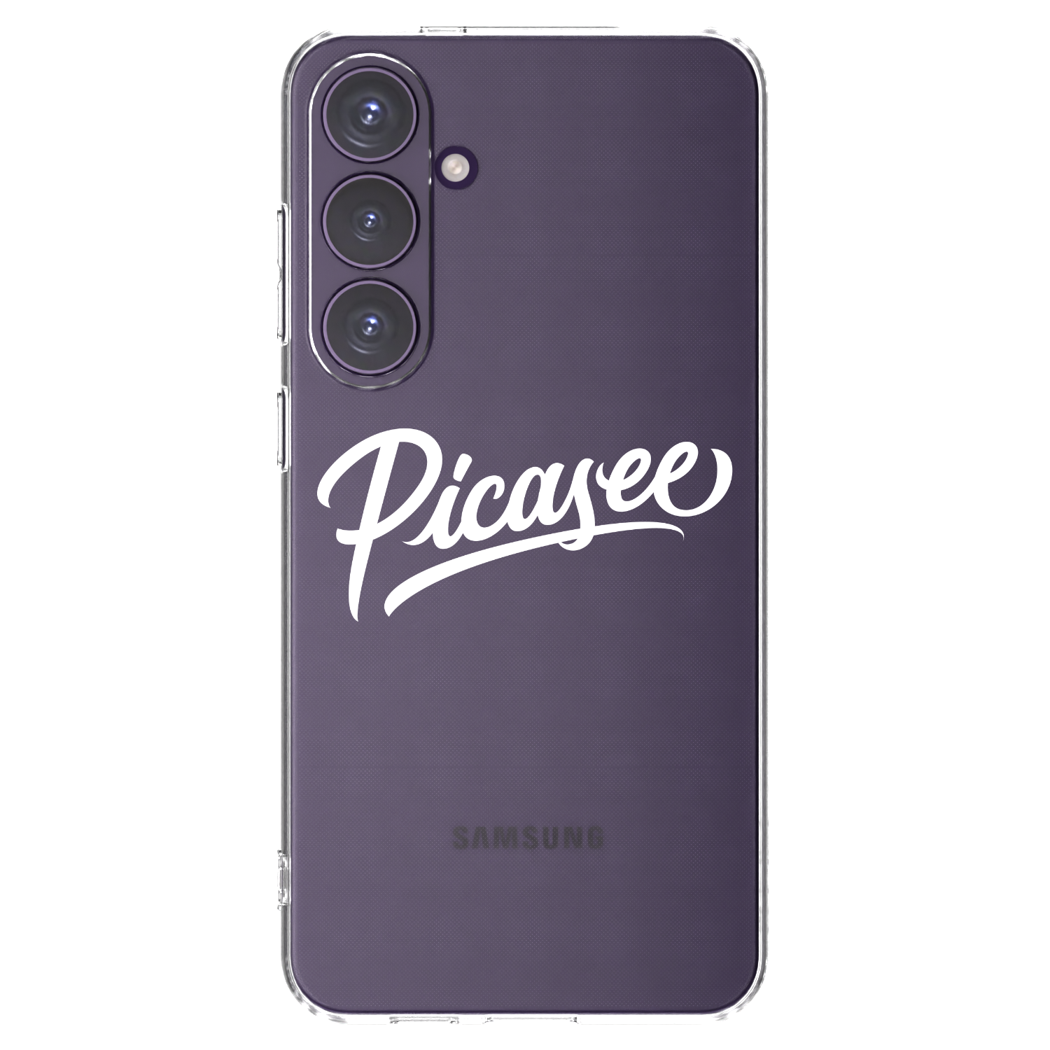 Picasee silikonový průhledný obal pro Samsung Galaxy S24+ S926B 5G - Picasee - old logo - white