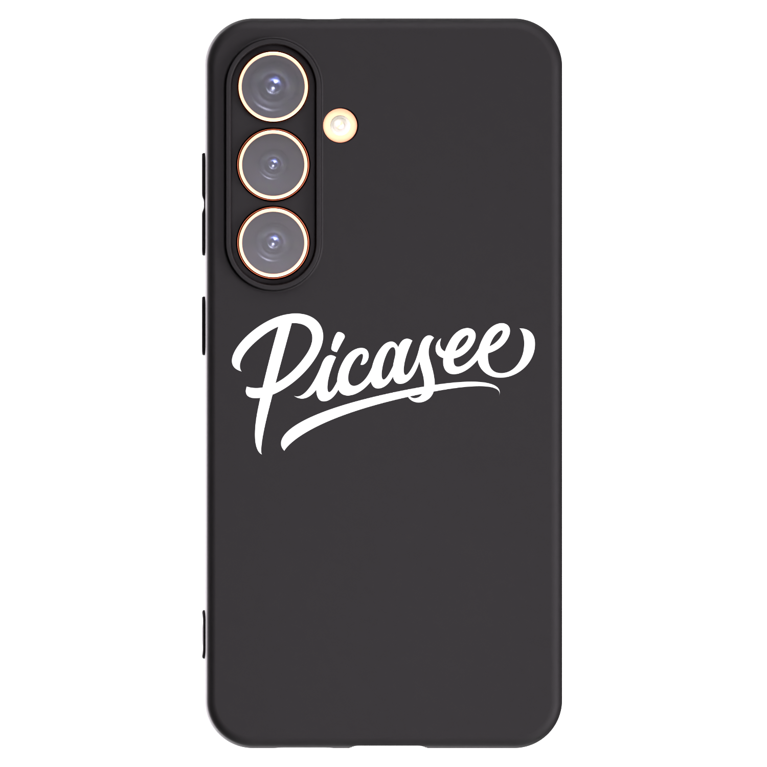 Picasee silikonový černý obal pro Samsung Galaxy S24 S921B 5G - Picasee - old logo - white