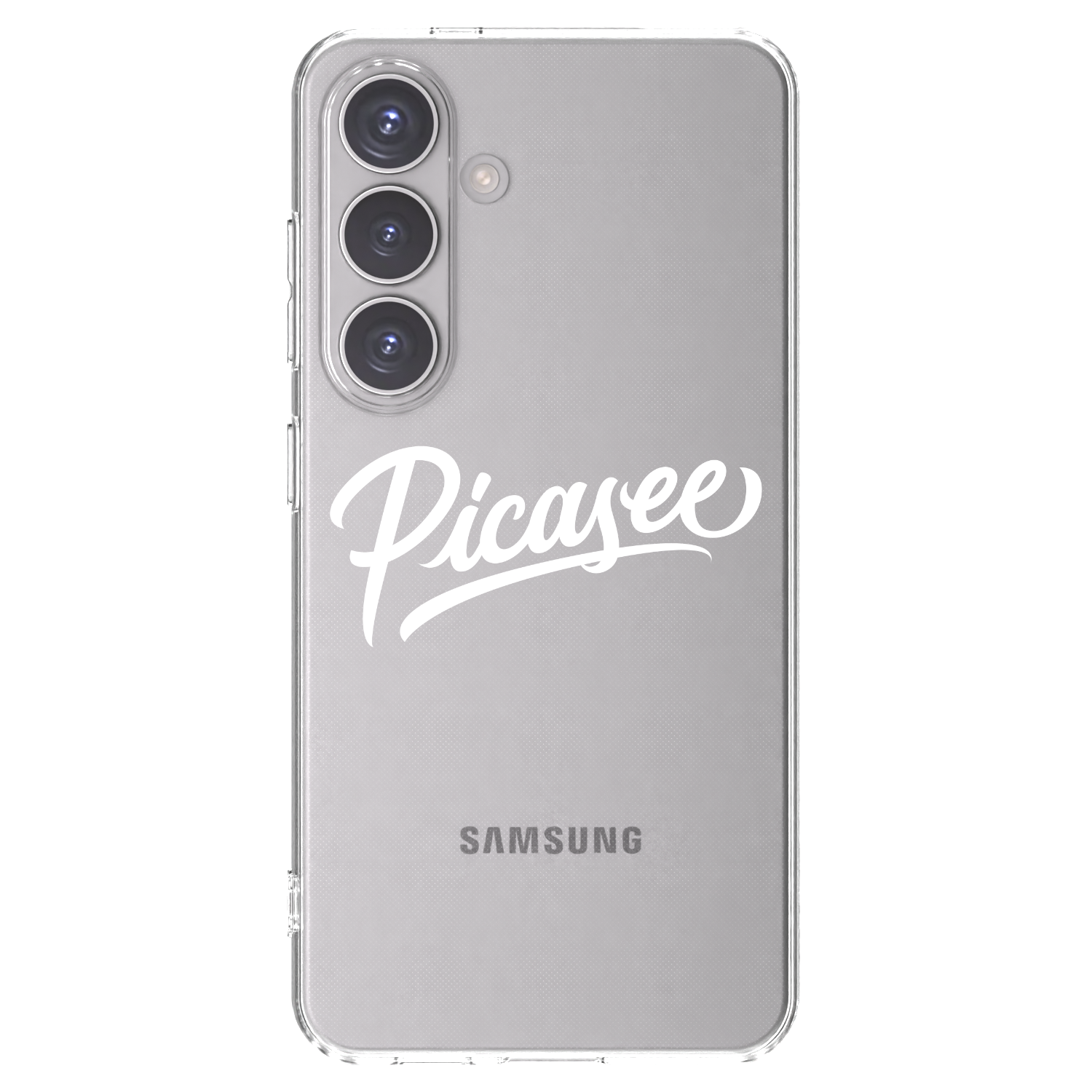 Picasee silikonový průhledný obal pro Samsung Galaxy S24 S921B 5G - Picasee - old logo - white