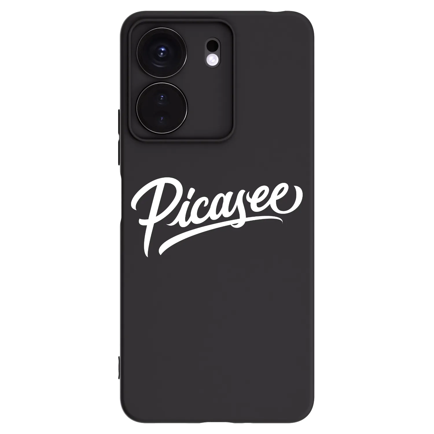 Picasee silikonový černý obal pro Xiaomi Redmi 13C 4G - Picasee - old logo - white