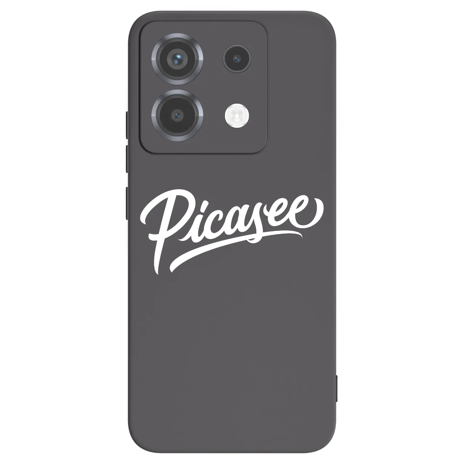 Picasee silikonový černý obal pro Xiaomi Poco X6 - Picasee - old logo - white