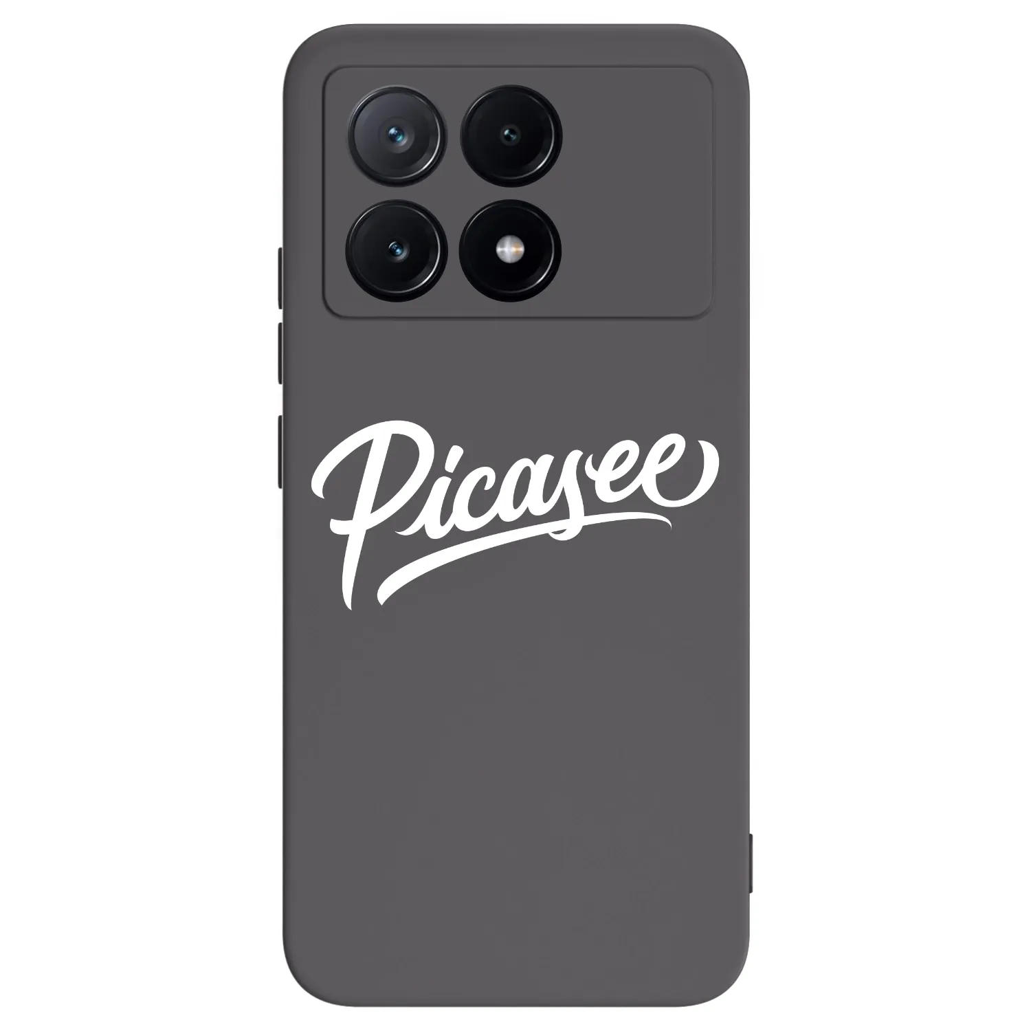 Picasee silikonový černý obal pro Xiaomi Poco X6 Pro - Picasee - old logo - white