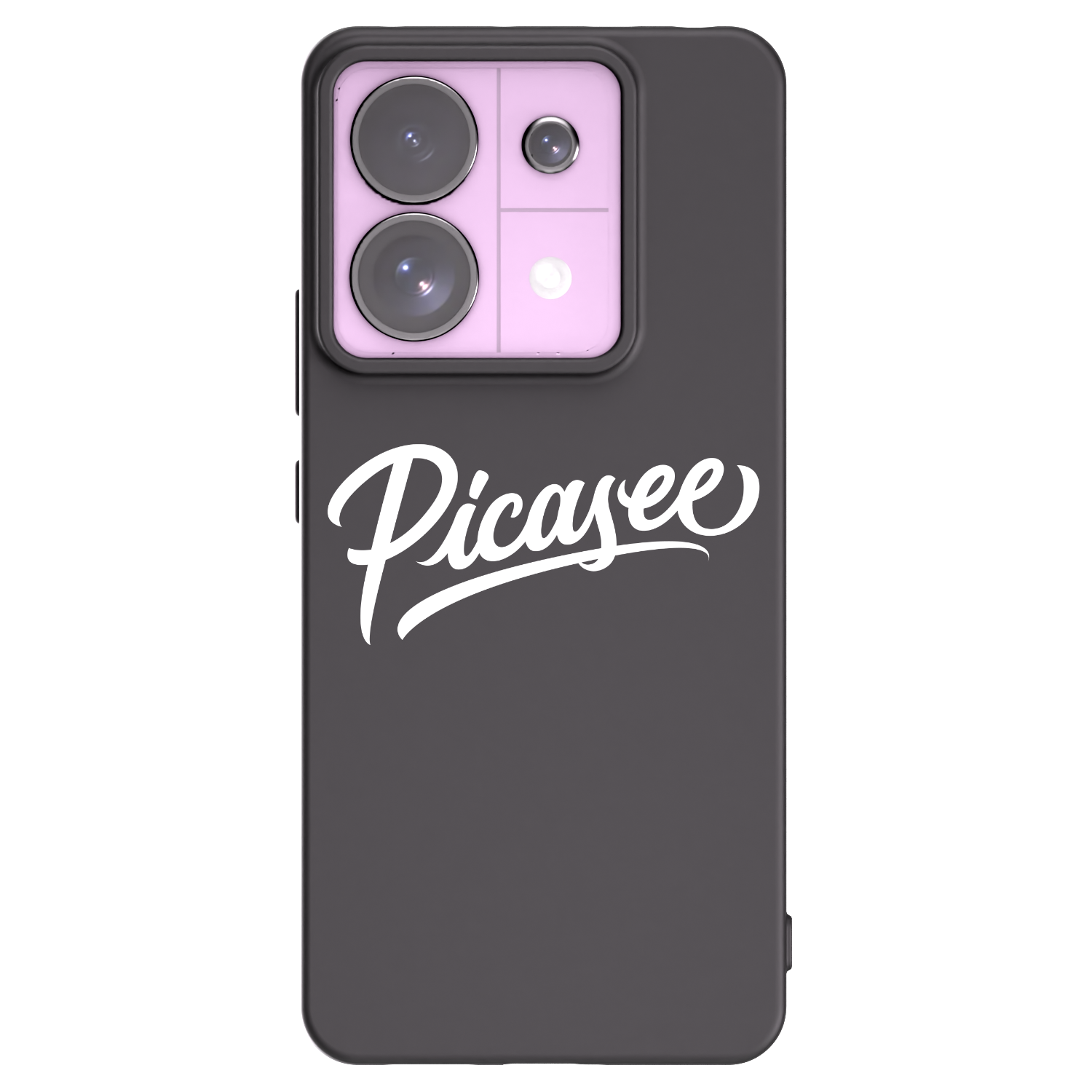 Picasee silikonový černý obal pro Xiaomi Redmi Note 13 Pro 5G - Picasee - old logo - white