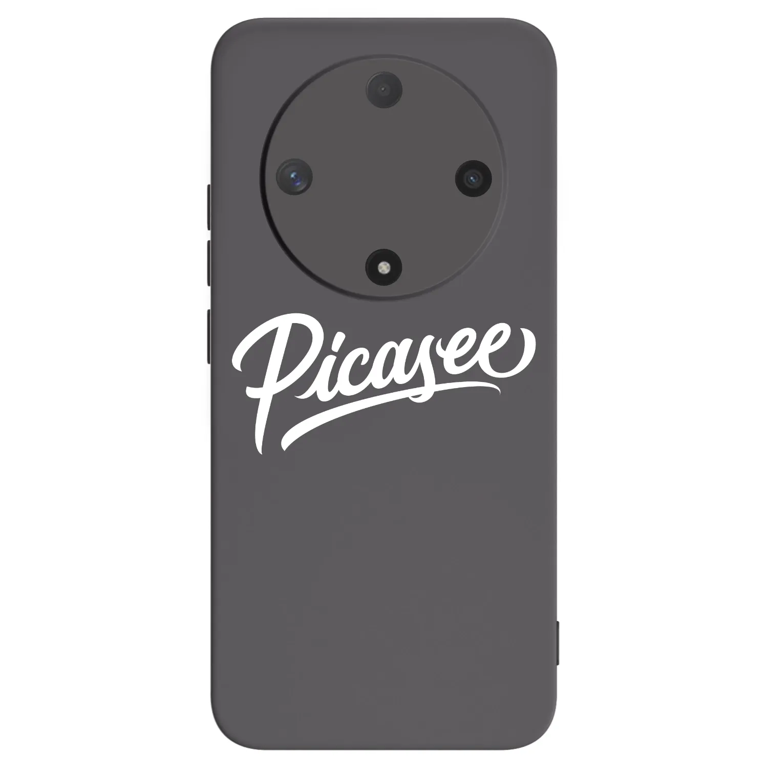 Picasee silikonový černý obal pro Honor Magic6 Lite 5G - Picasee - old logo - white