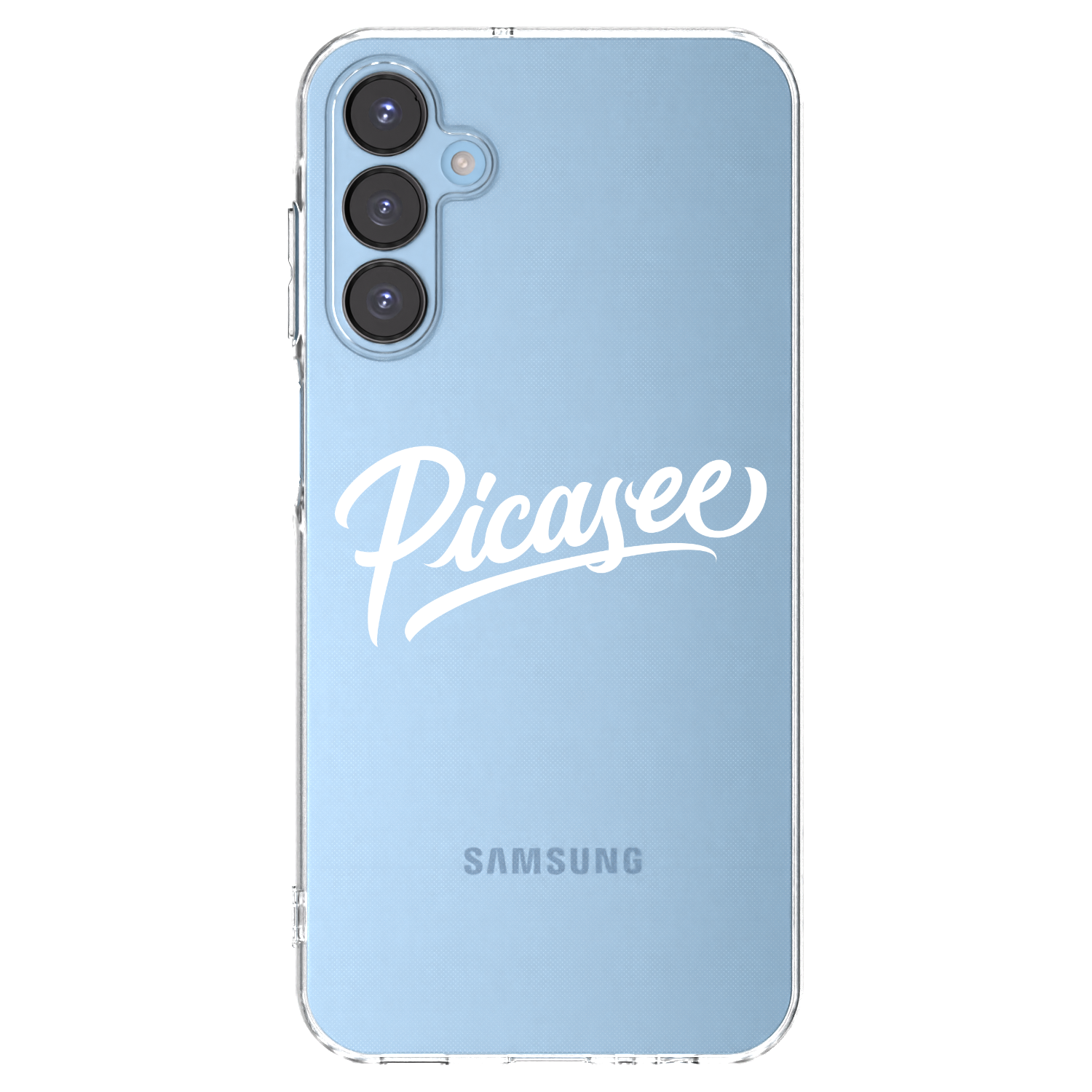 Picasee silikonový průhledný obal pro Samsung Galaxy A15 A156B 5G - Picasee - old logo - white