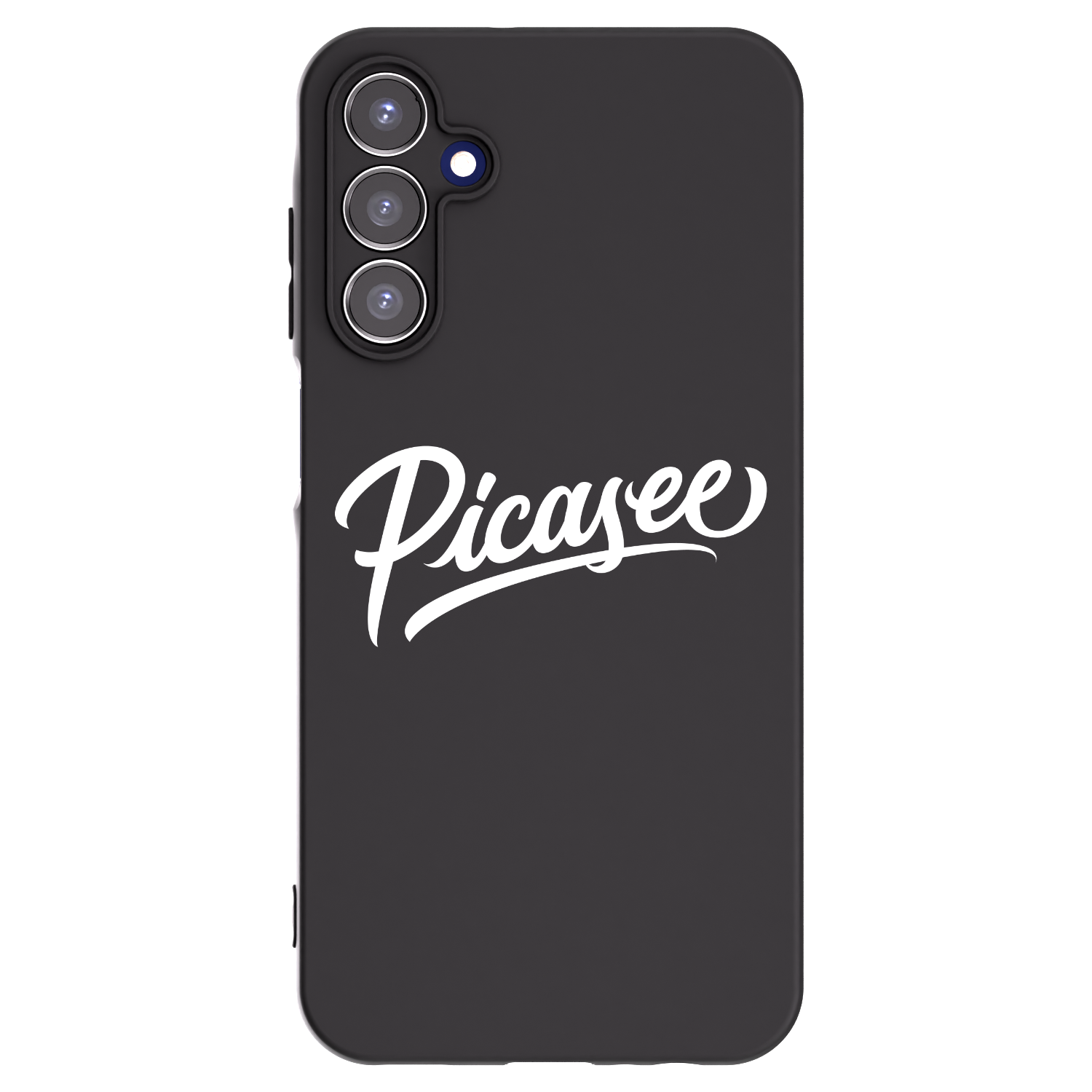 Picasee silikonový černý obal pro Samsung Galaxy A15 A155F 4G - Picasee - old logo - white
