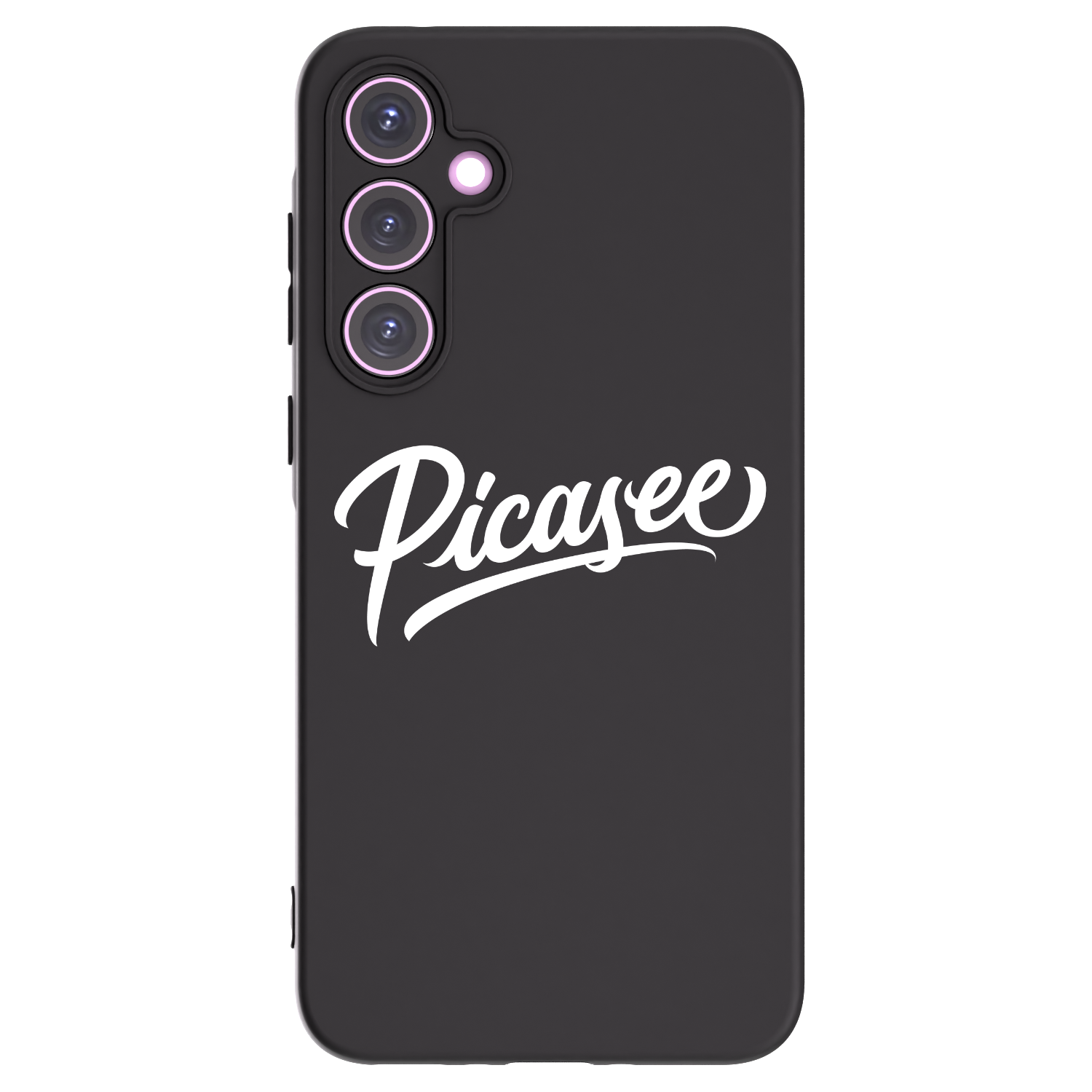 Picasee silikonový černý obal pro Samsung Galaxy A35 5G A356B - Picasee - old logo - white