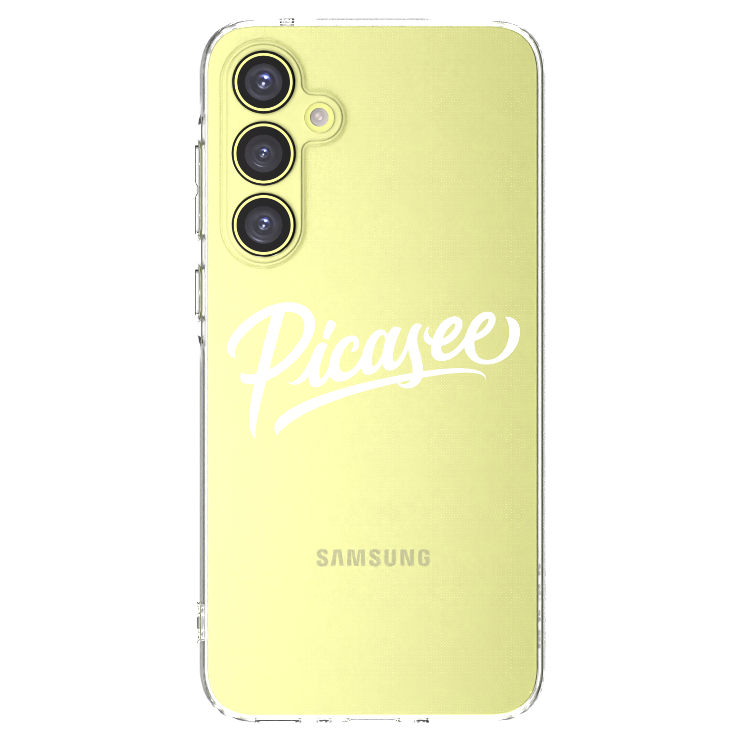 Picasee silikonový průhledný obal pro Samsung Galaxy A35 5G A356B - Picasee - old logo - white
