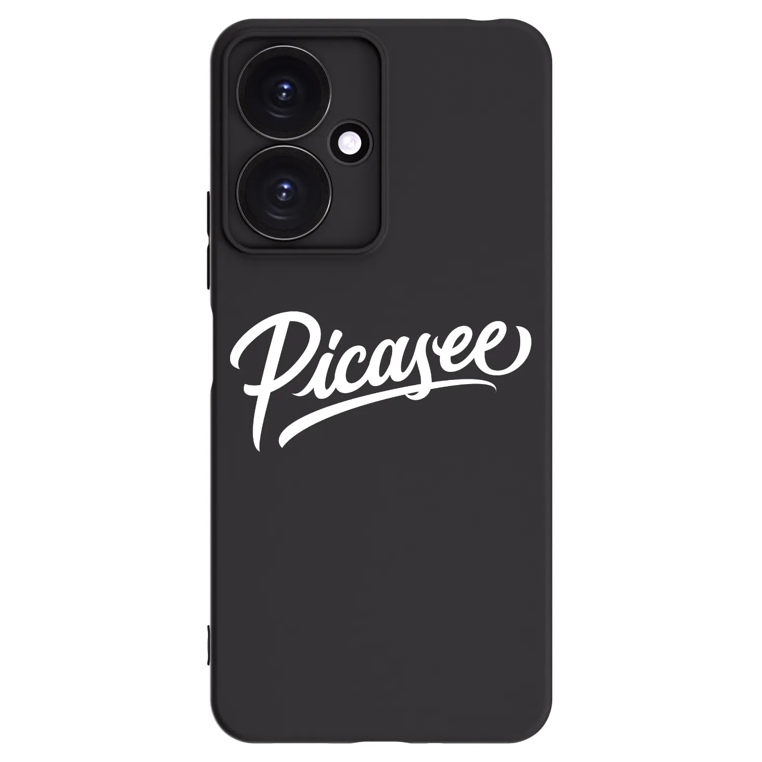 Picasee silikonový černý obal pro Xiaomi Redmi 13C 5G - Picasee - old logo - white
