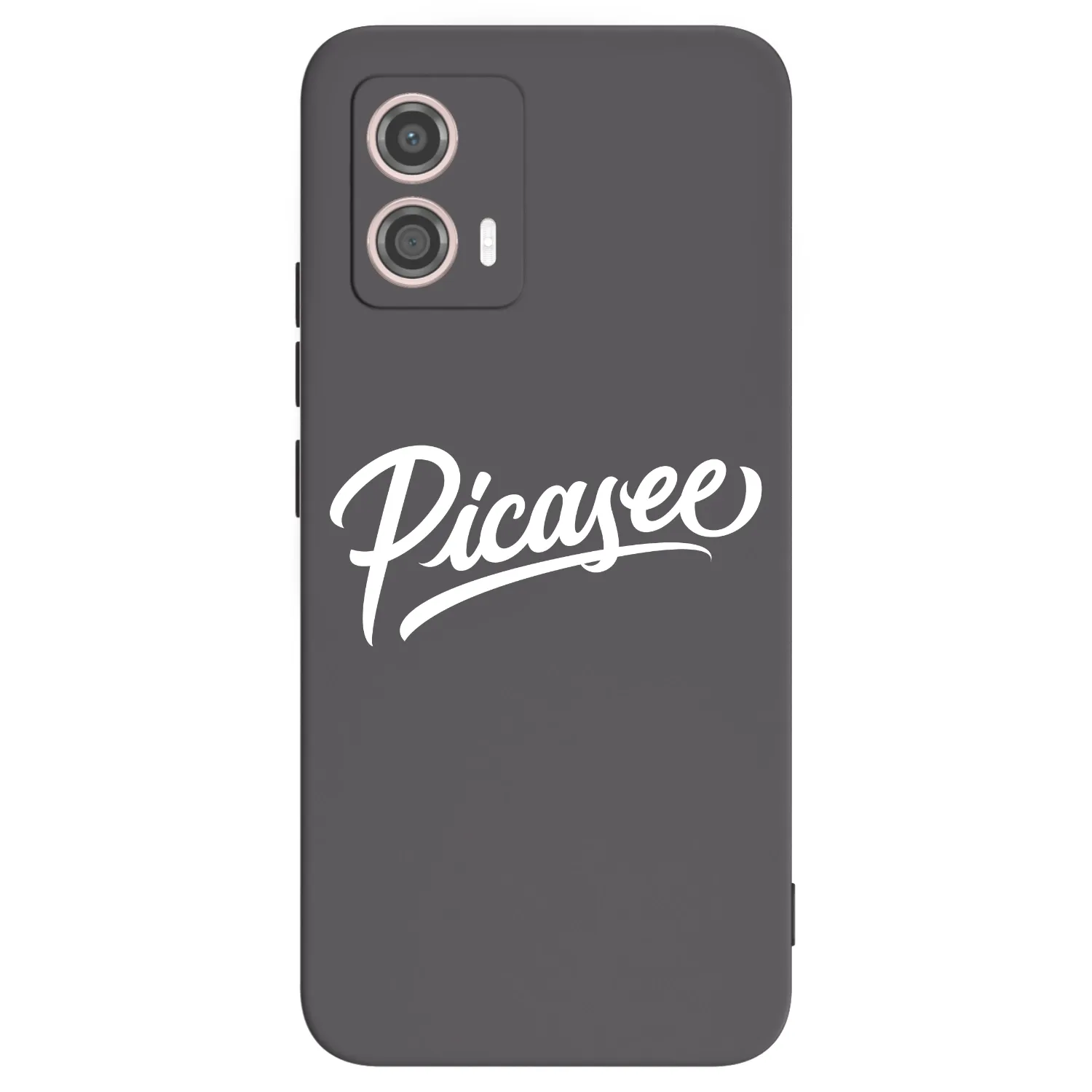 Picasee silikonový černý obal pro Motorola Moto G53 5G - Picasee - old logo - white