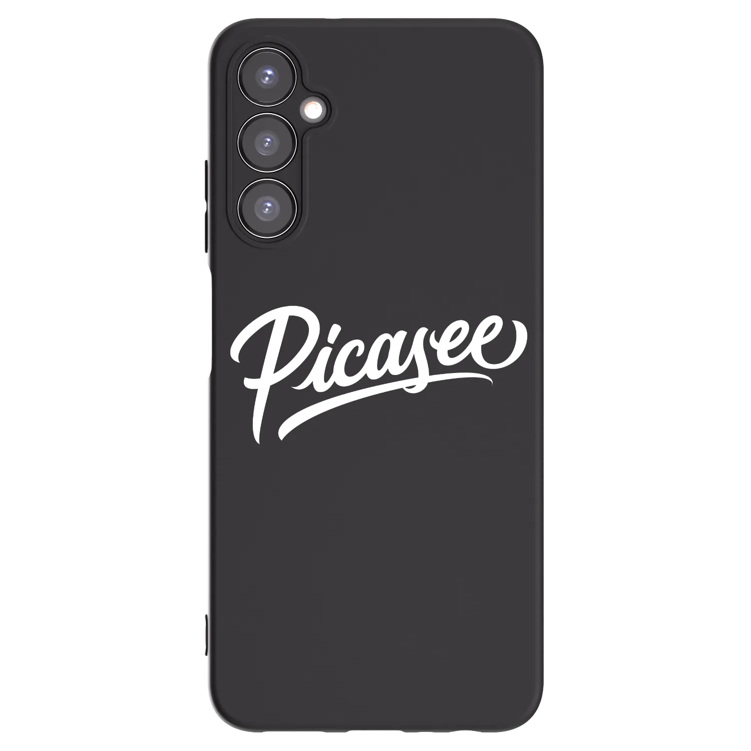 Picasee silikonový černý obal pro Samsung Galaxy A05s A057G - Picasee - old logo - white