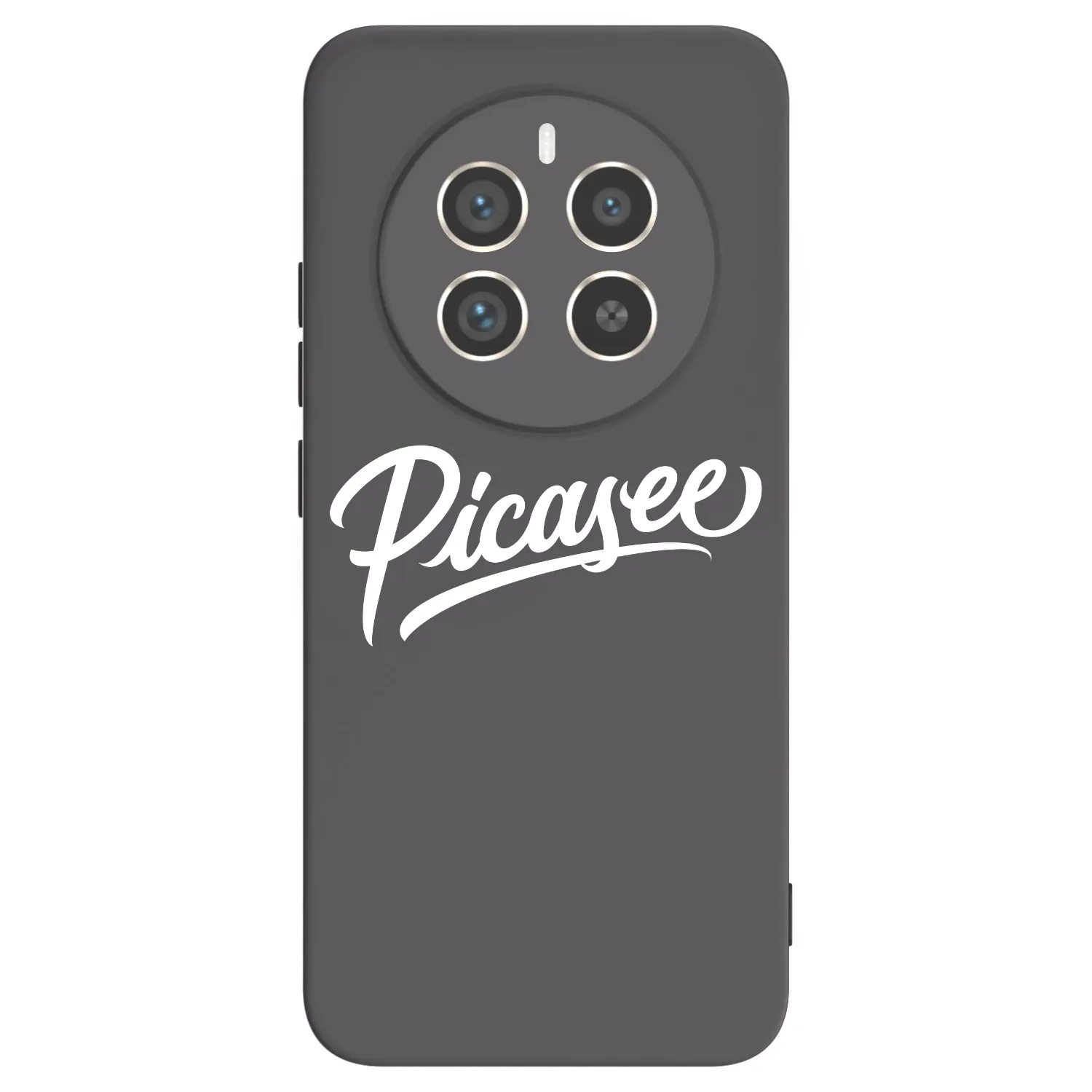 Picasee silikonový černý obal pro Realme 12 Pro 5G - Picasee - old logo - white