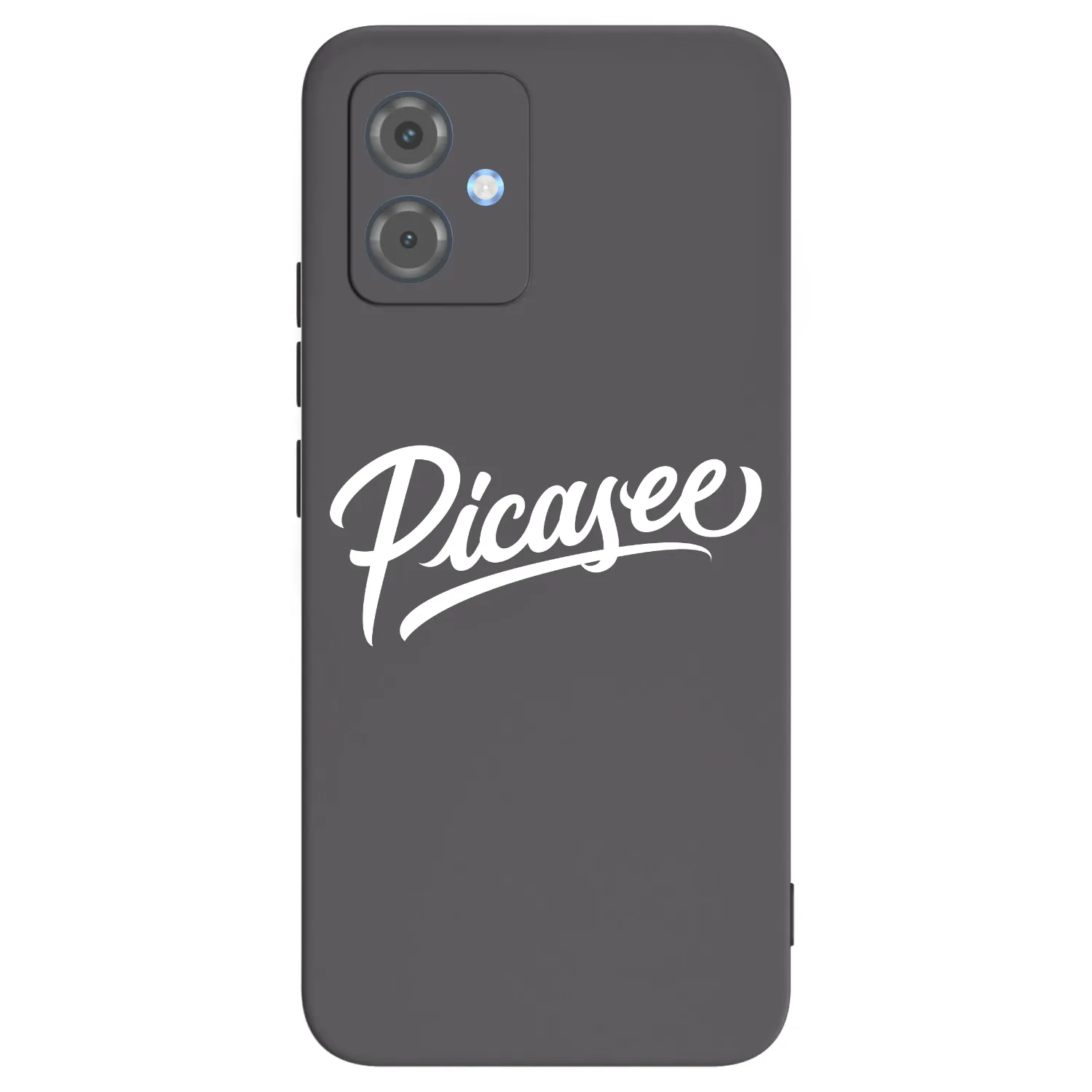 Picasee silikonový černý obal pro Motorola Moto G14 - Picasee - old logo - white