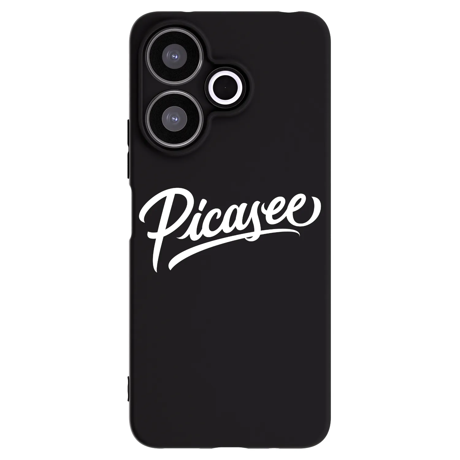 Picasee silikonový černý obal pro Xiaomi Redmi 13 4G - Picasee - old logo - white