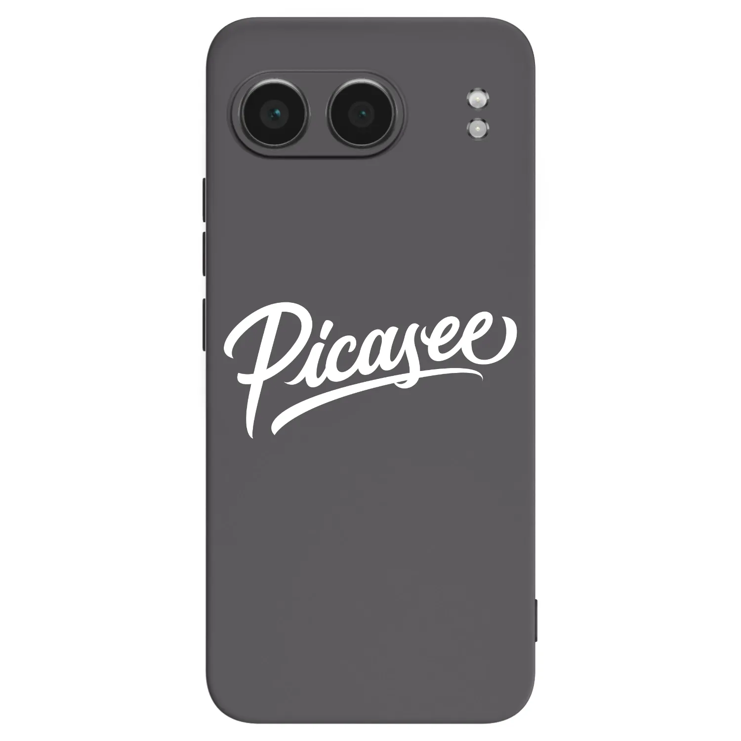 Picasee silikonový černý obal pro OnePlus Nord 4 - Picasee - old logo - white