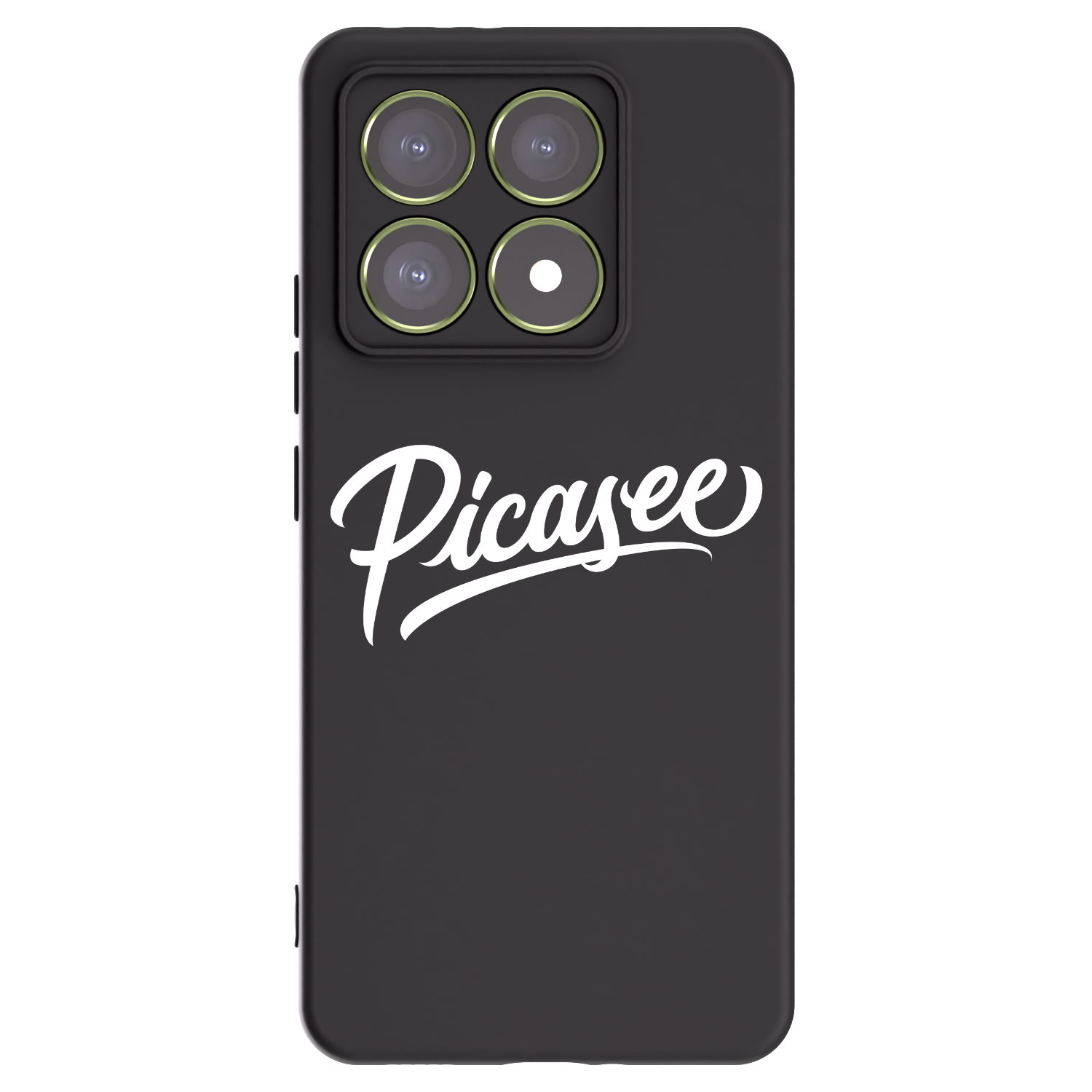 Picasee silikonový černý obal pro Xiaomi 14T - Picasee - old logo - white