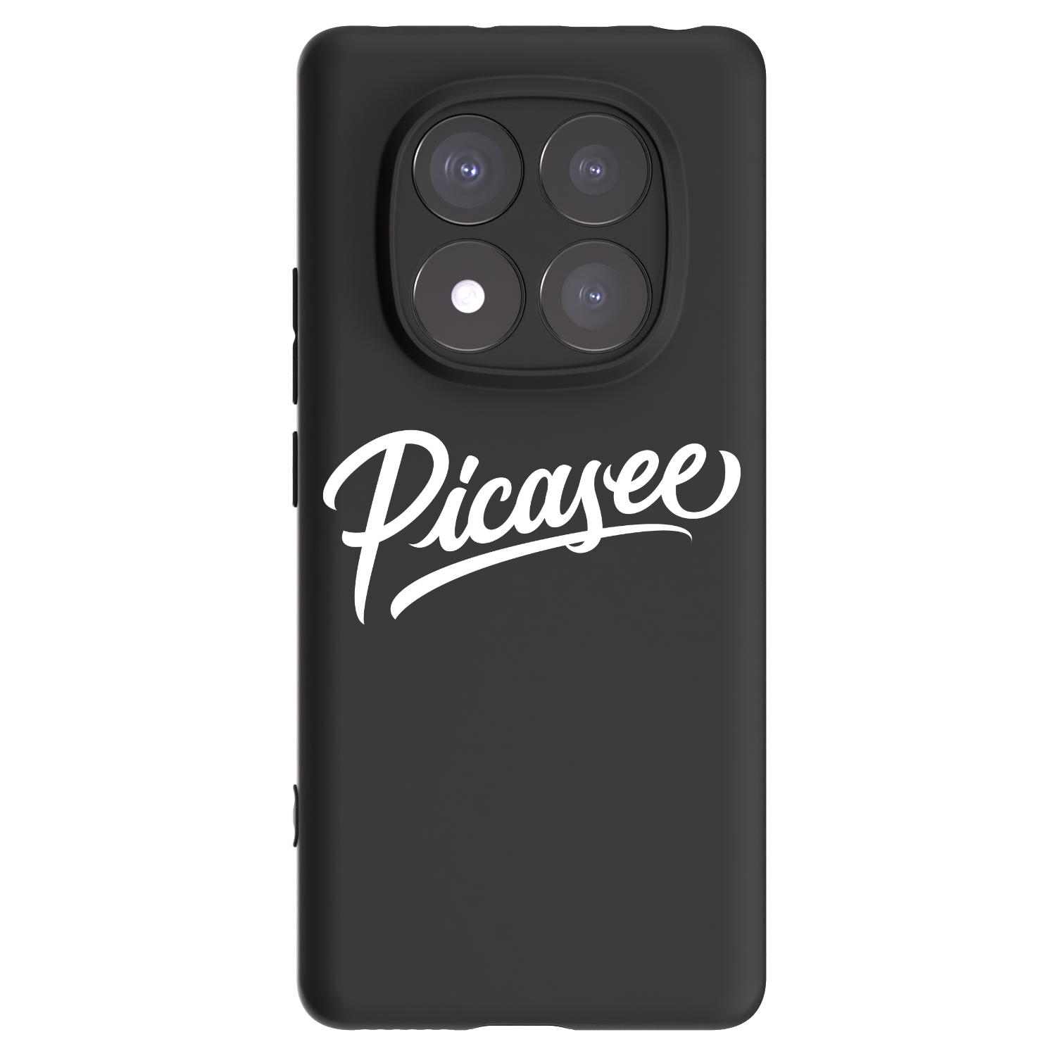 Picasee silikonový černý obal pro Xiaomi Redmi Note 14 Pro 5G - Picasee - old logo - white
