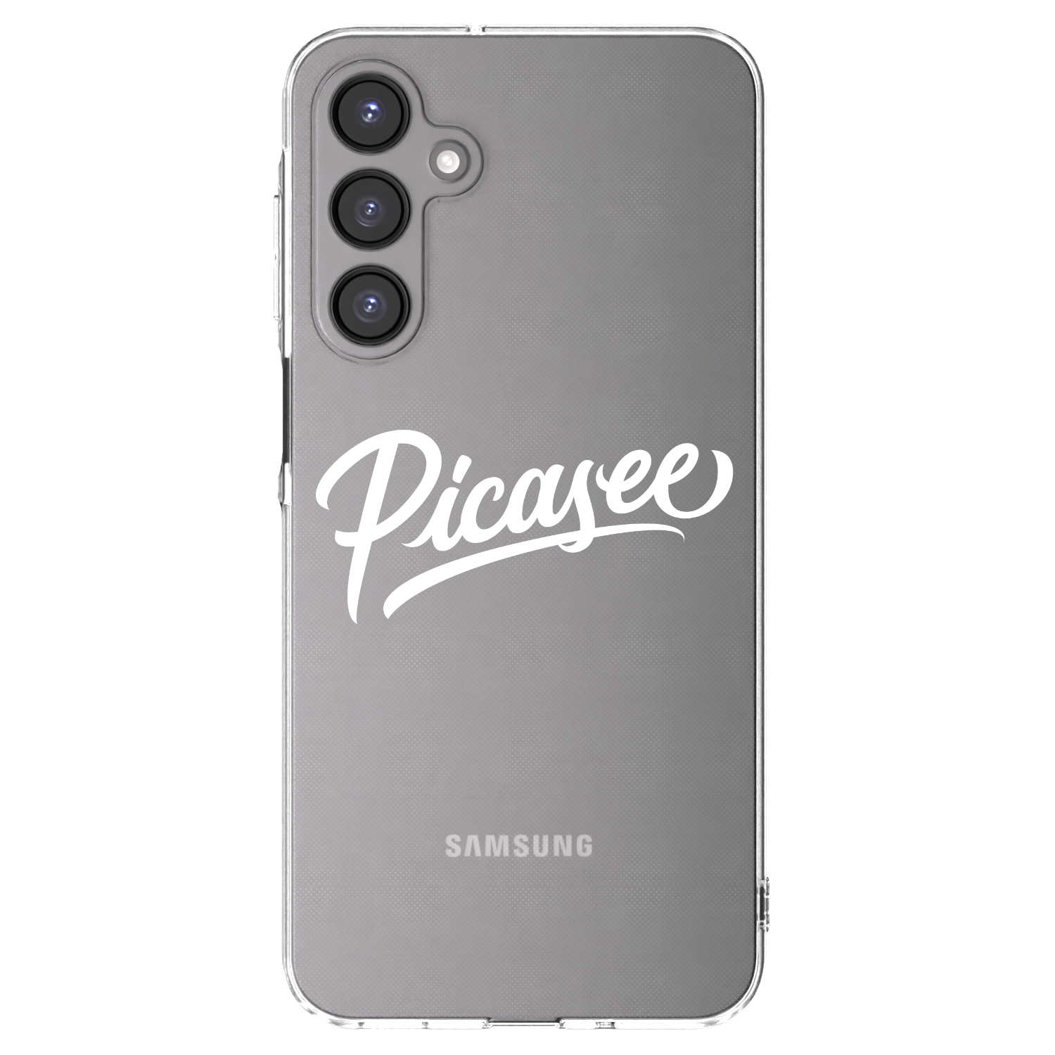 Picasee silikonový průhledný obal pro Samsung Galaxy A16 5G - Picasee - old logo - white