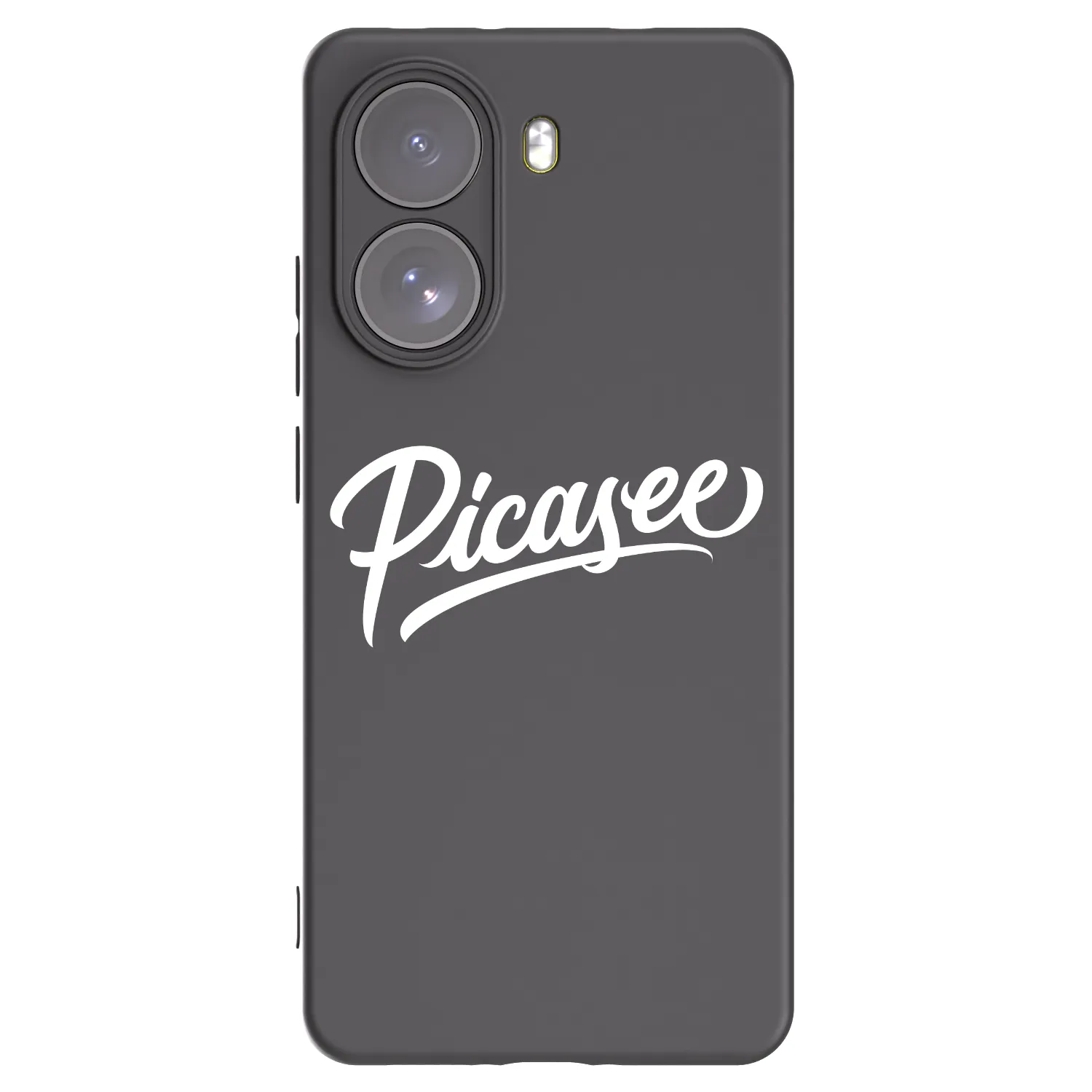 Picasee silikonový černý obal pro Xiaomi Poco X7 - Picasee - old logo - white