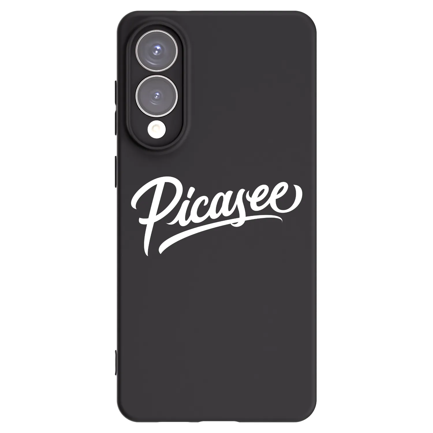 Picasee silikonový černý obal pro Samsung Galaxy S25 Edge 5G - Picasee - old logo - white