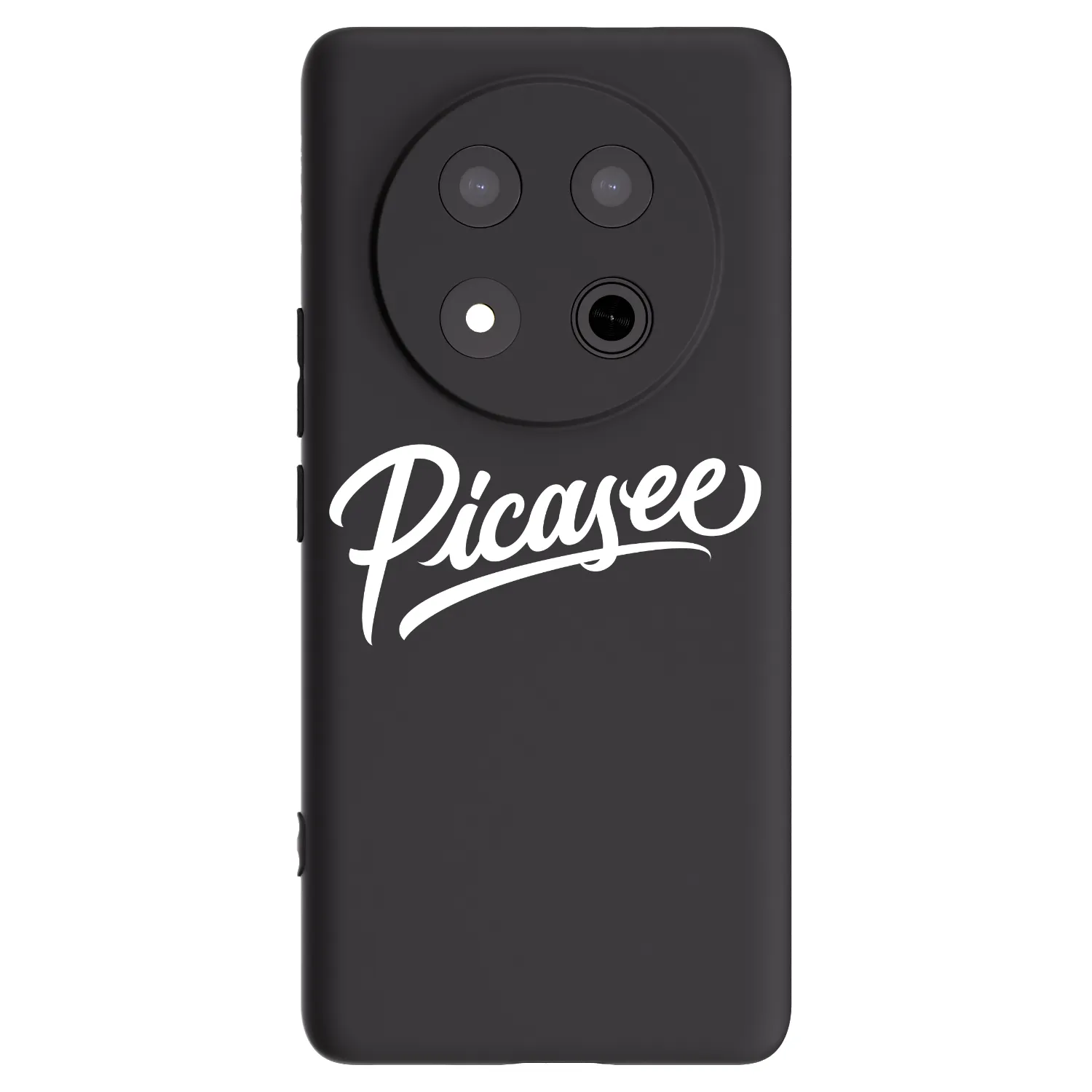 Picasee silikonový černý obal pro Honor Magic7 Lite 5G - Picasee - old logo - white